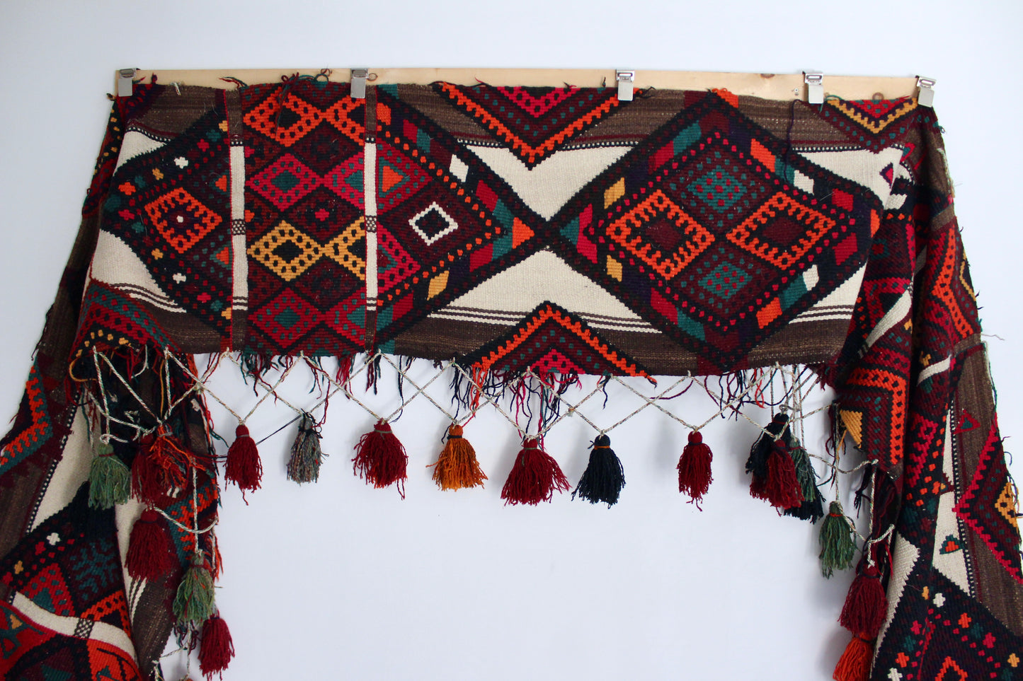 XL Vintage Syrian Sadu Tent Wall Hanging