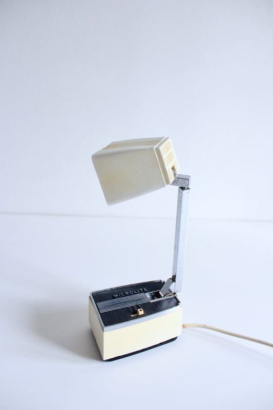 Vintage 1970s Microlite Folding Desk Lamp