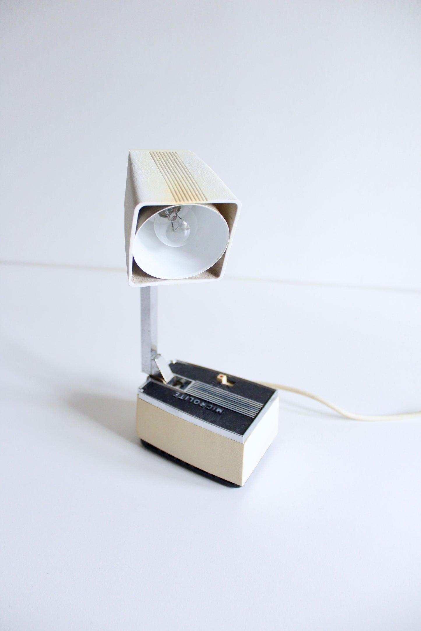 Vintage 1970s Microlite Folding Desk Lamp