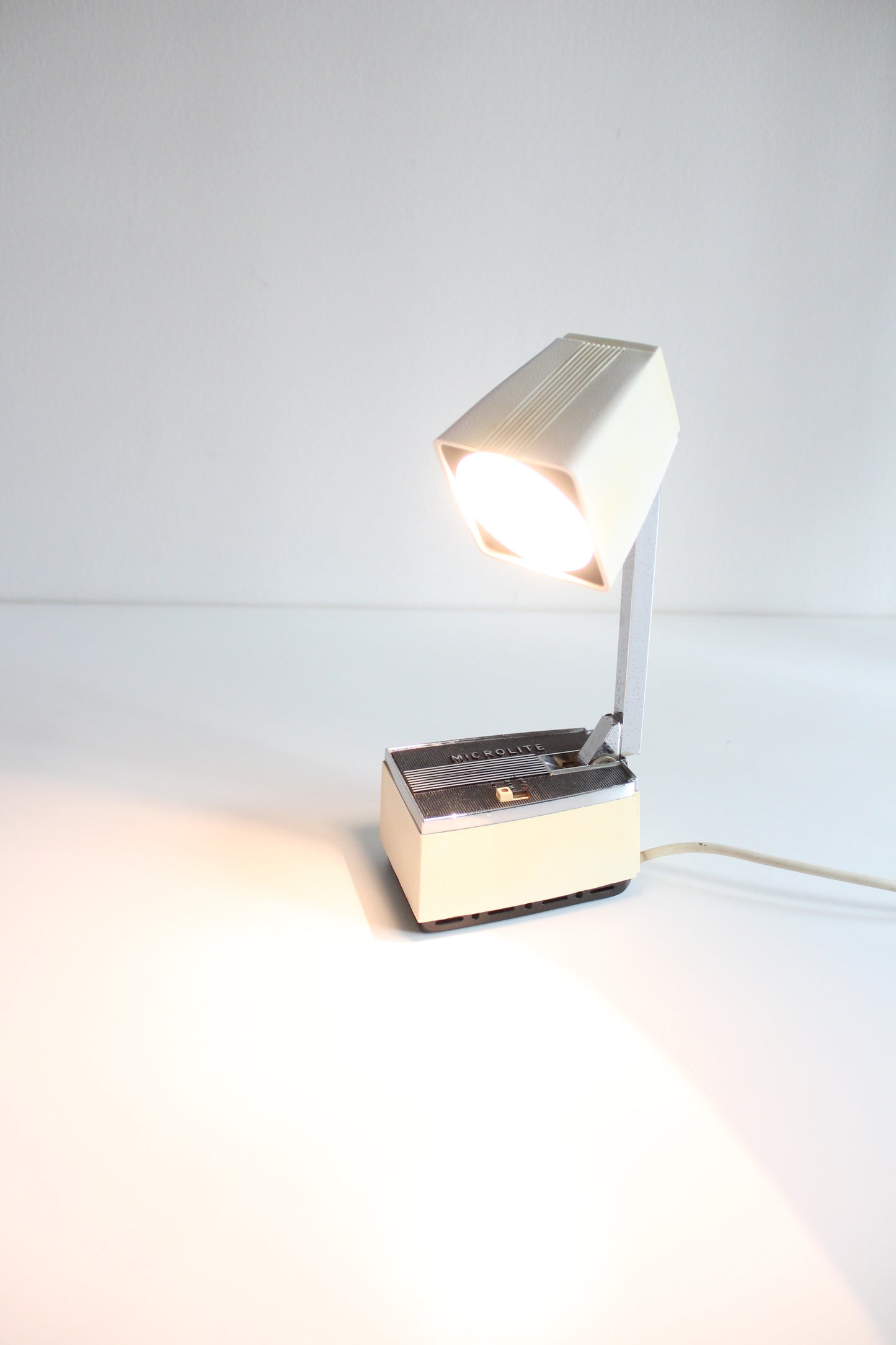 Vintage 1970s Microlite Folding Desk Lamp