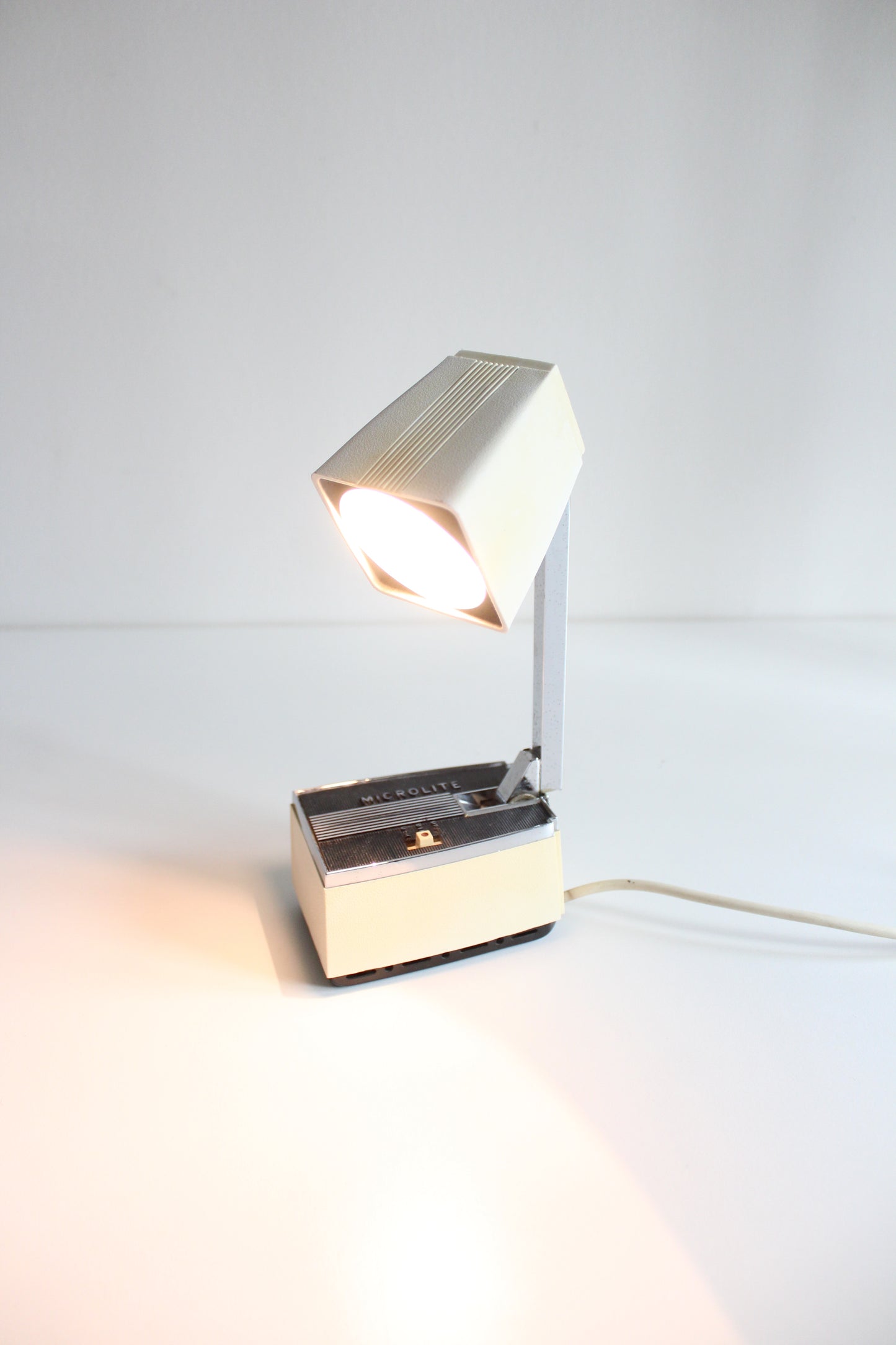 Vintage 1970s Microlite Folding Desk Lamp