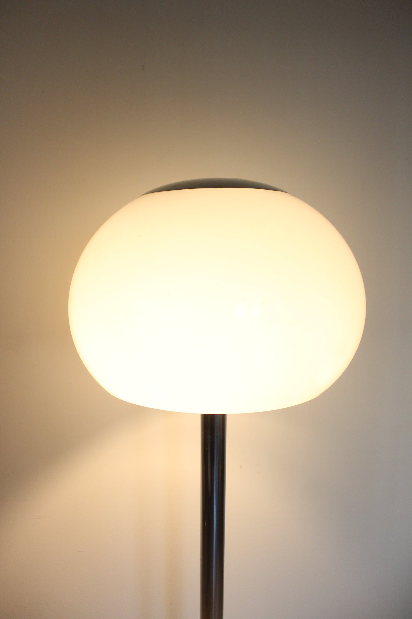 Vintage Space Age Chrome & Acrylic Floor Lamp