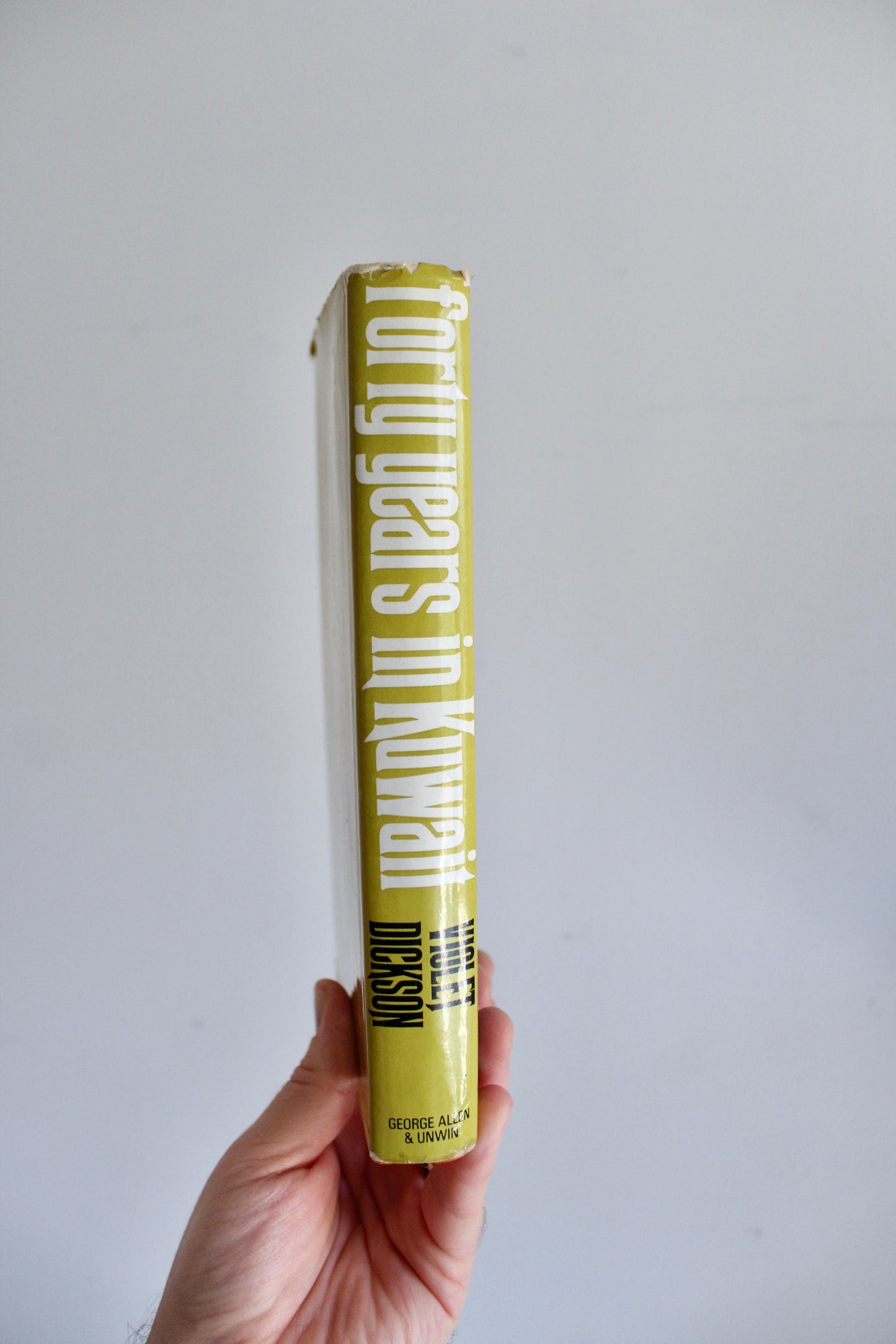 Signed 1971 First Edition Forty Years in Kuwait by Violet Dickson – Author’s Presentation Copy