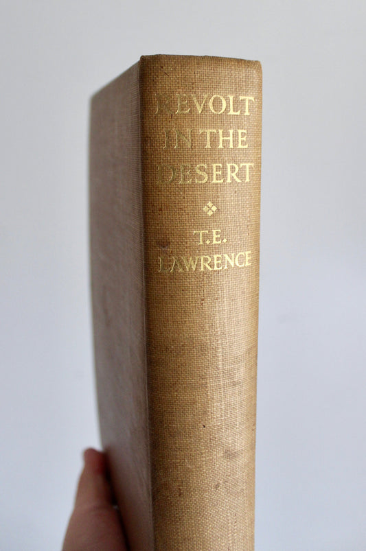 1927 Revolt in the Desert by T. E. Lawrence – First Trade Edition with 1935 Times Newspaper Tribute
