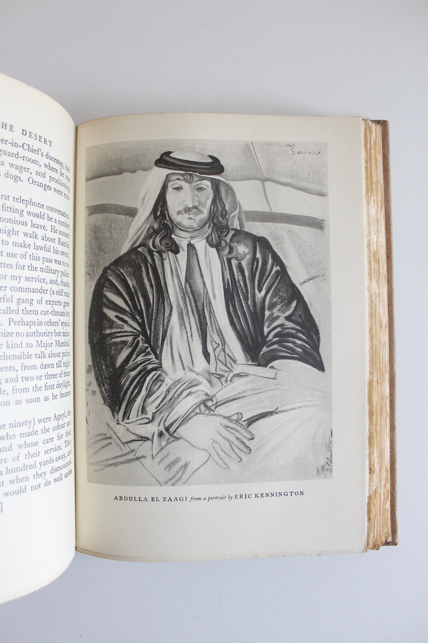 1927 Revolt in the Desert by T. E. Lawrence – First Trade Edition with 1935 Times Newspaper Tribute