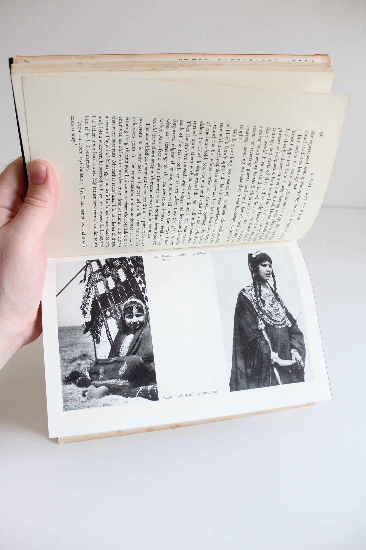 1956 First Edition Kuwait Was My Home by Zahra Freeth – Original Jacket & Kuwait Inscription