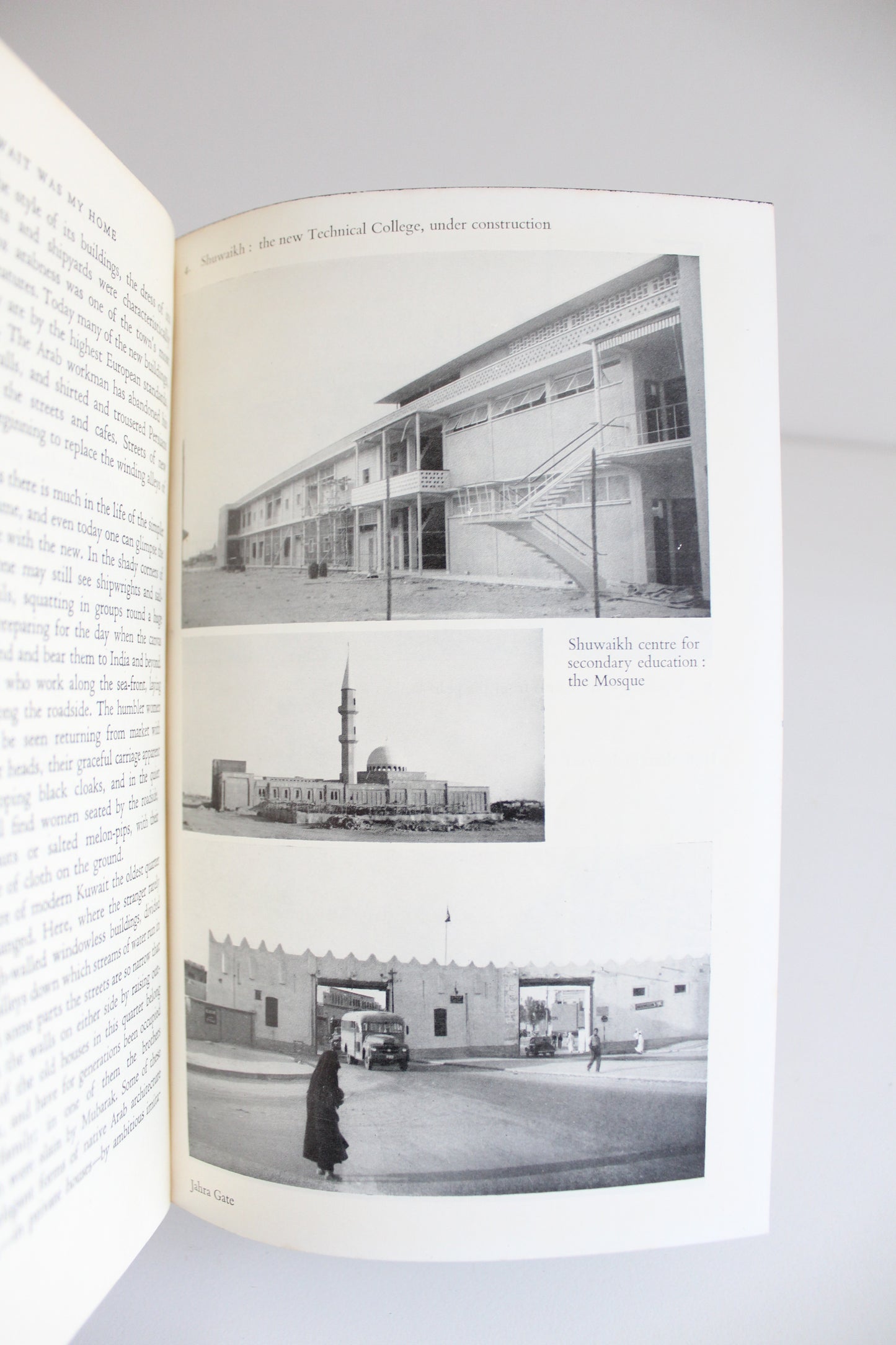 1956 First Edition Kuwait Was My Home by Zahra Freeth – Original Jacket & Kuwait Inscription
