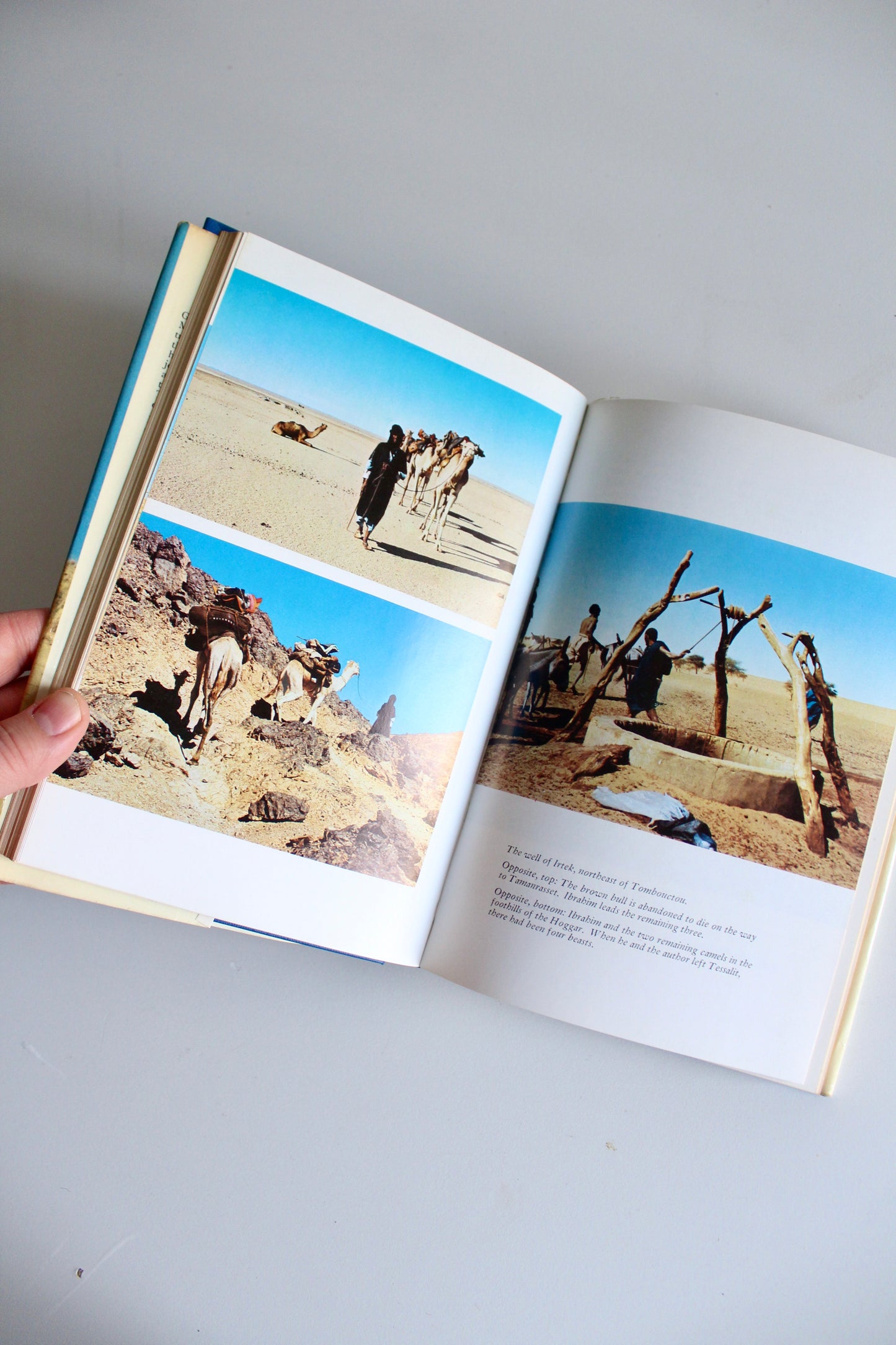 1974 The Fearful Void by Geoffrey Moorhouse – Second Impression – Sahara Expedition – Original Dust Jacket