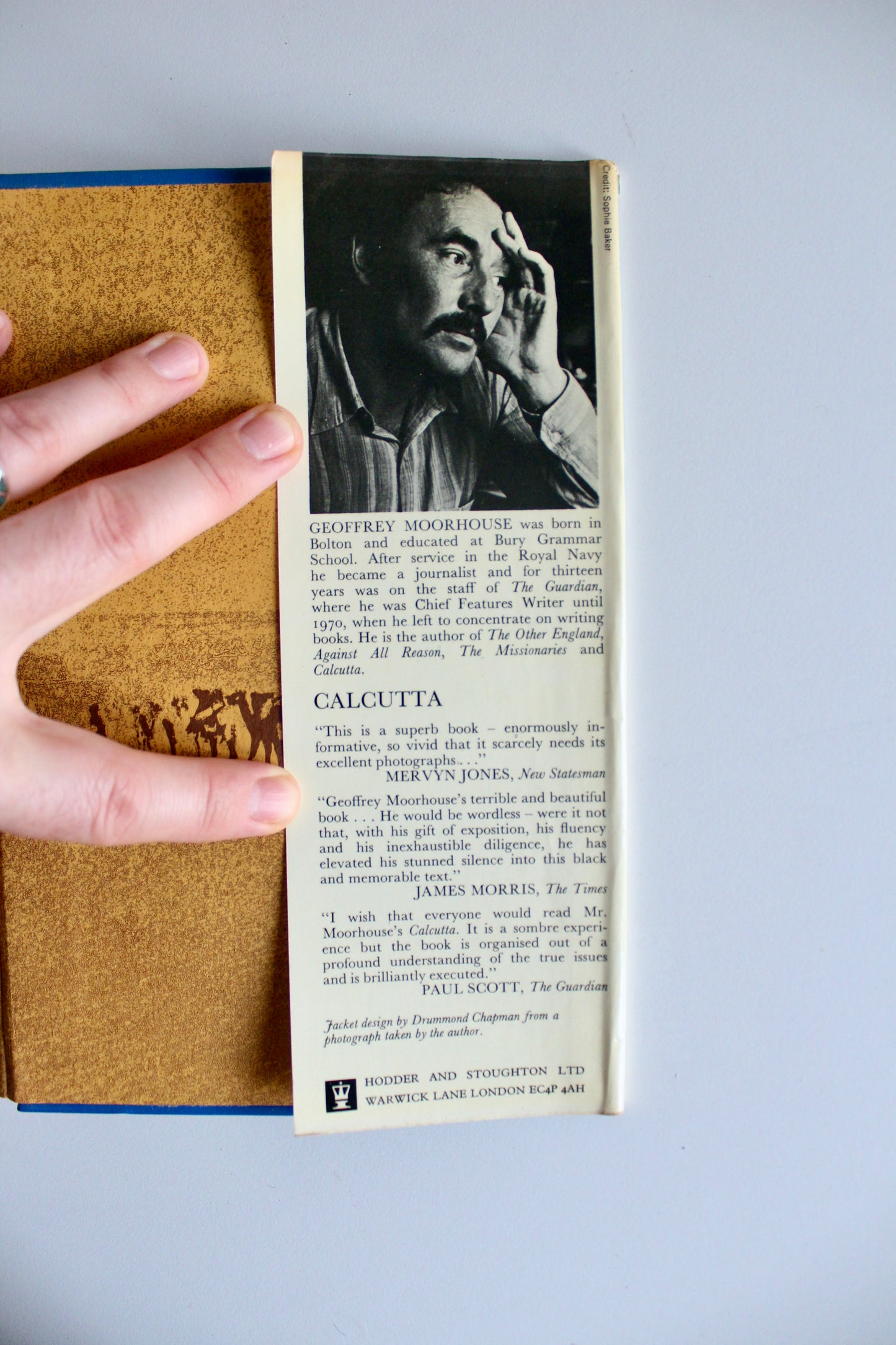 1974 The Fearful Void by Geoffrey Moorhouse – Second Impression – Sahara Expedition – Original Dust Jacket