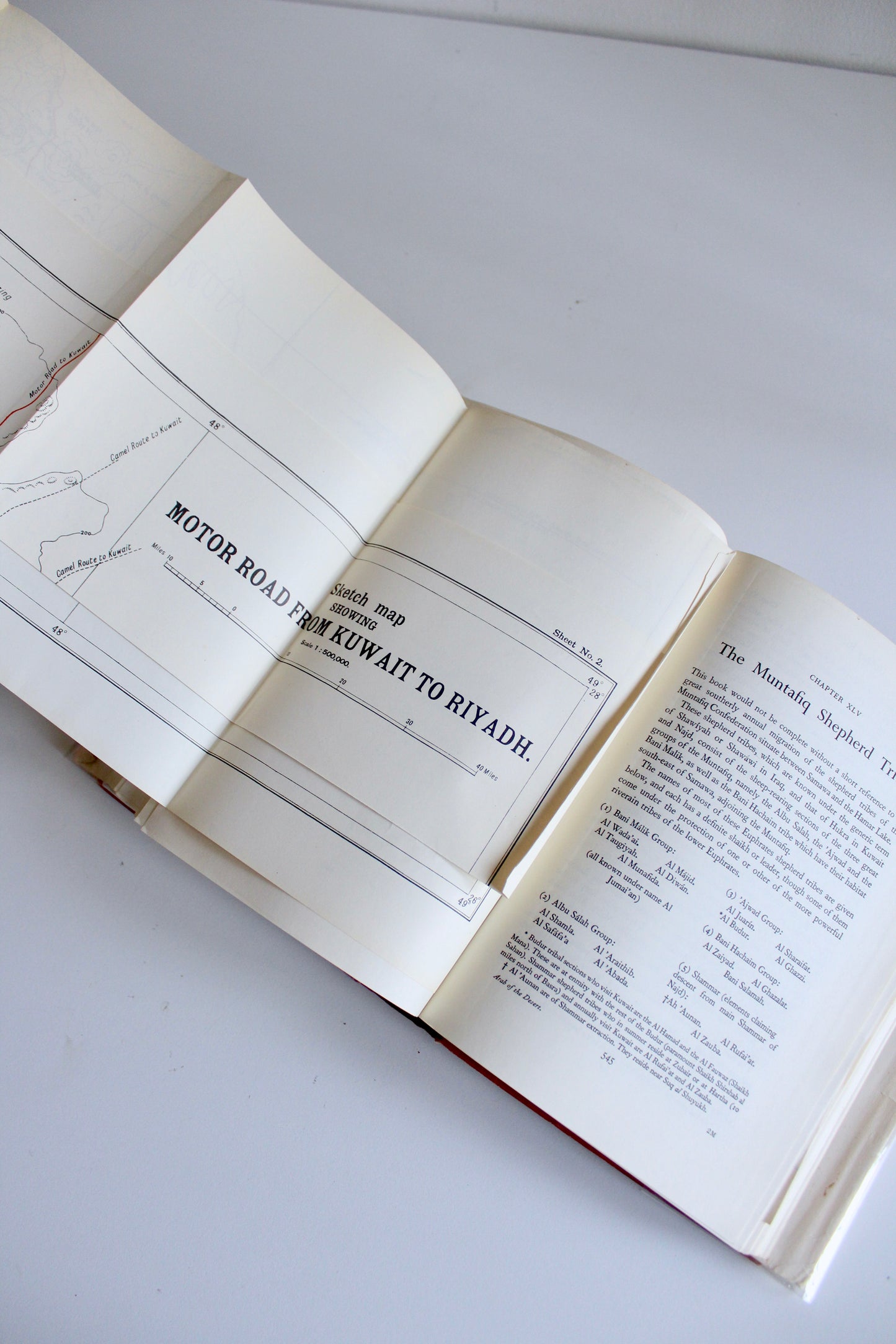 Rare 1959 H.R.P. Dickson – The Arab of the Desert – Preferred Third Impression with Original Dust Jacket & Folding Maps