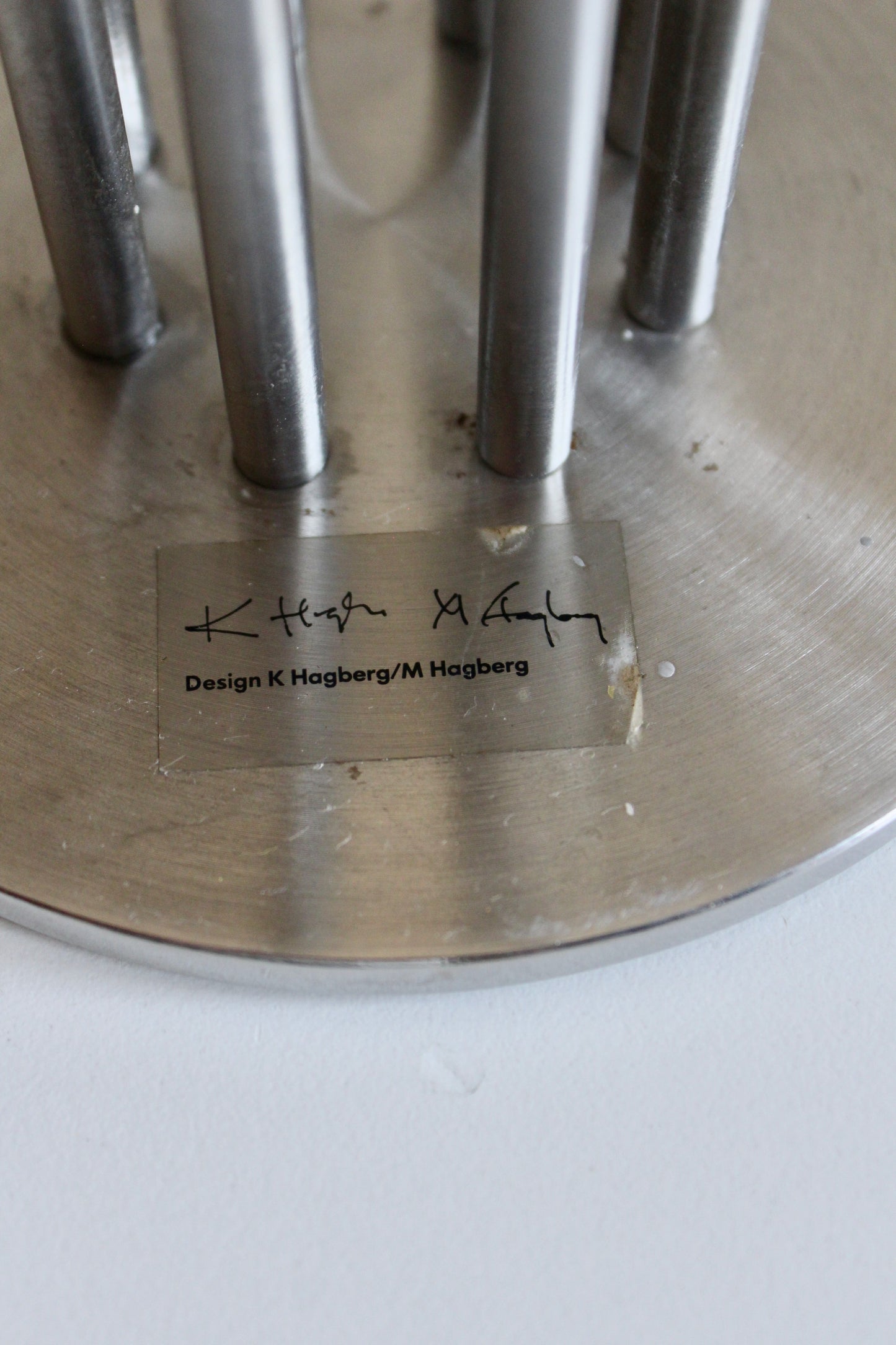 Y2K Hangberg for IKEA 1998-2004 Chrome Candlelabrum