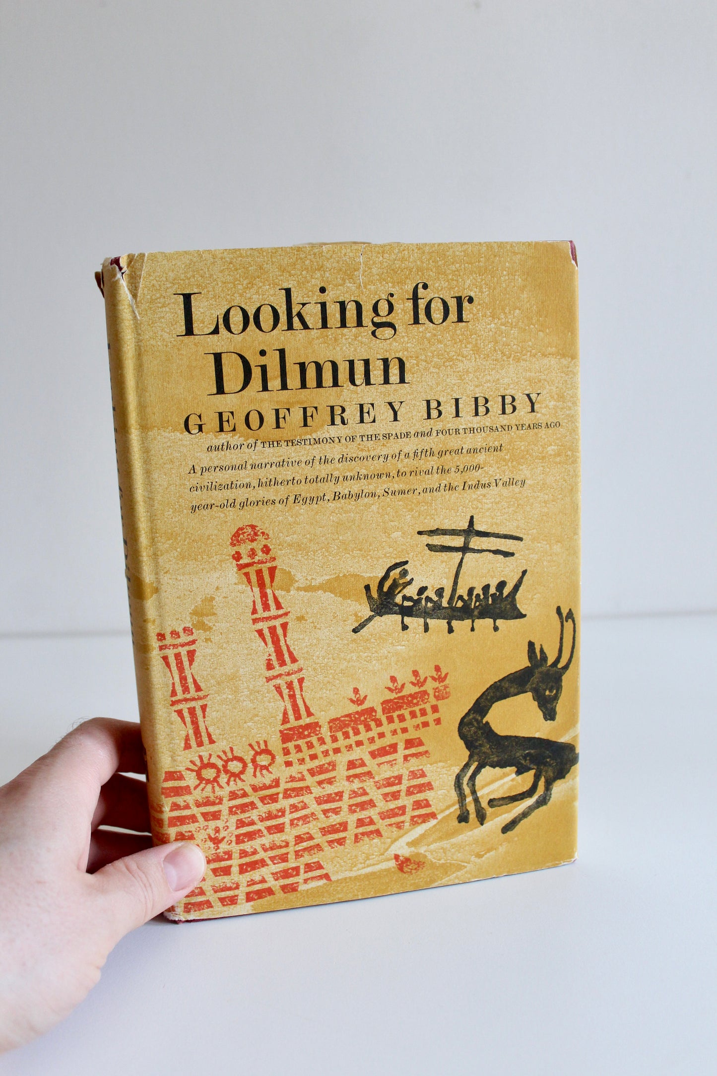 1969 First Edition Looking for Dilmun by Geoffrey Bibby – Kuwait, Failaka & Gulf Archaeology