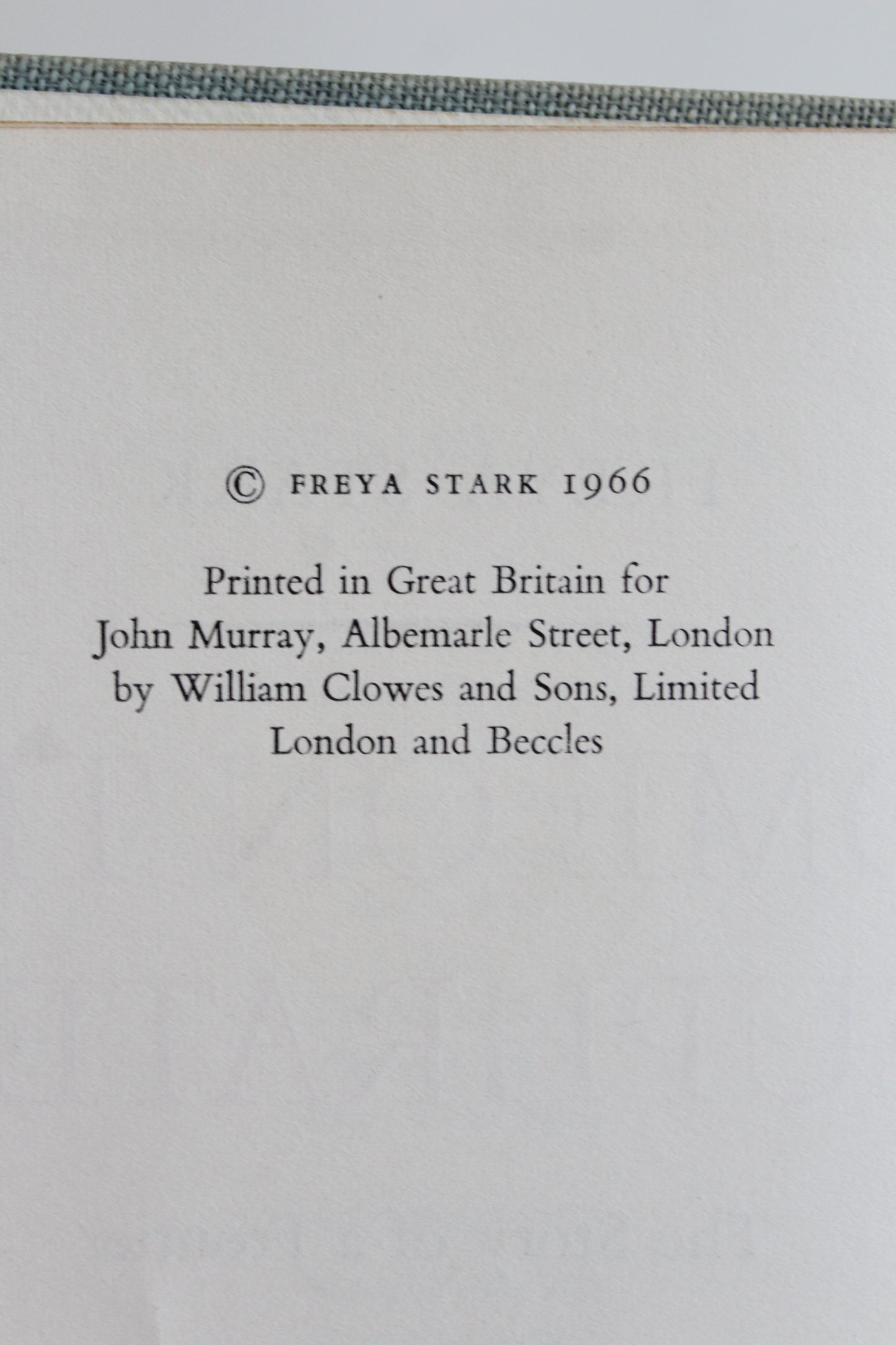 1966 First Edition Rome on the Euphrates by Freya Stark – Middle East History & Travel