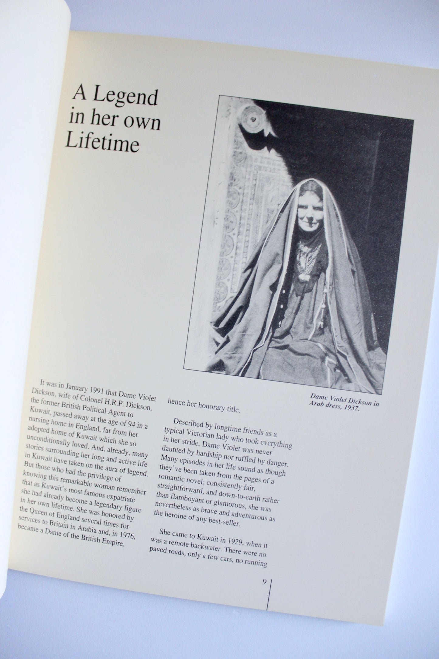 Dame Violet Dickson by Claudia Farkas Al Rashoud (Benefits Charity!)