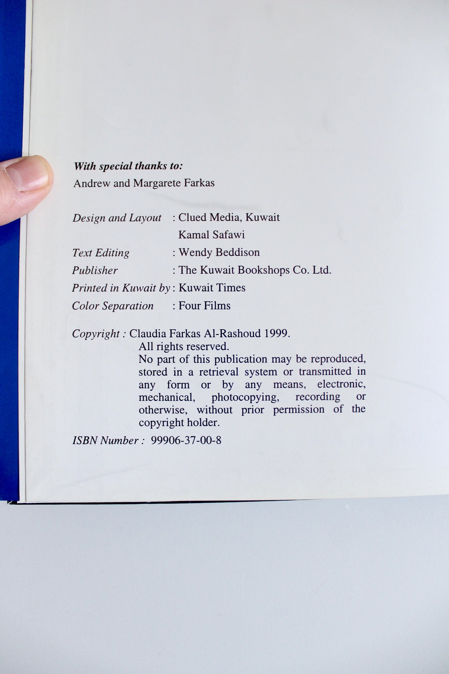 Kuwait: Before and After the Storm – 1999 Updated Second Edition by Claudia Farkas Al Rashoud(Benefits Charity!)