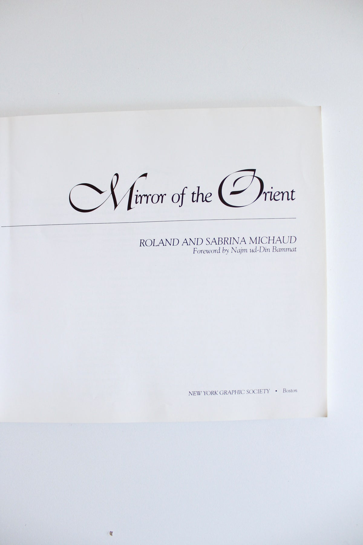 Mirror of the Orient – Roland and Sabrina Michaud (1984 Edition)