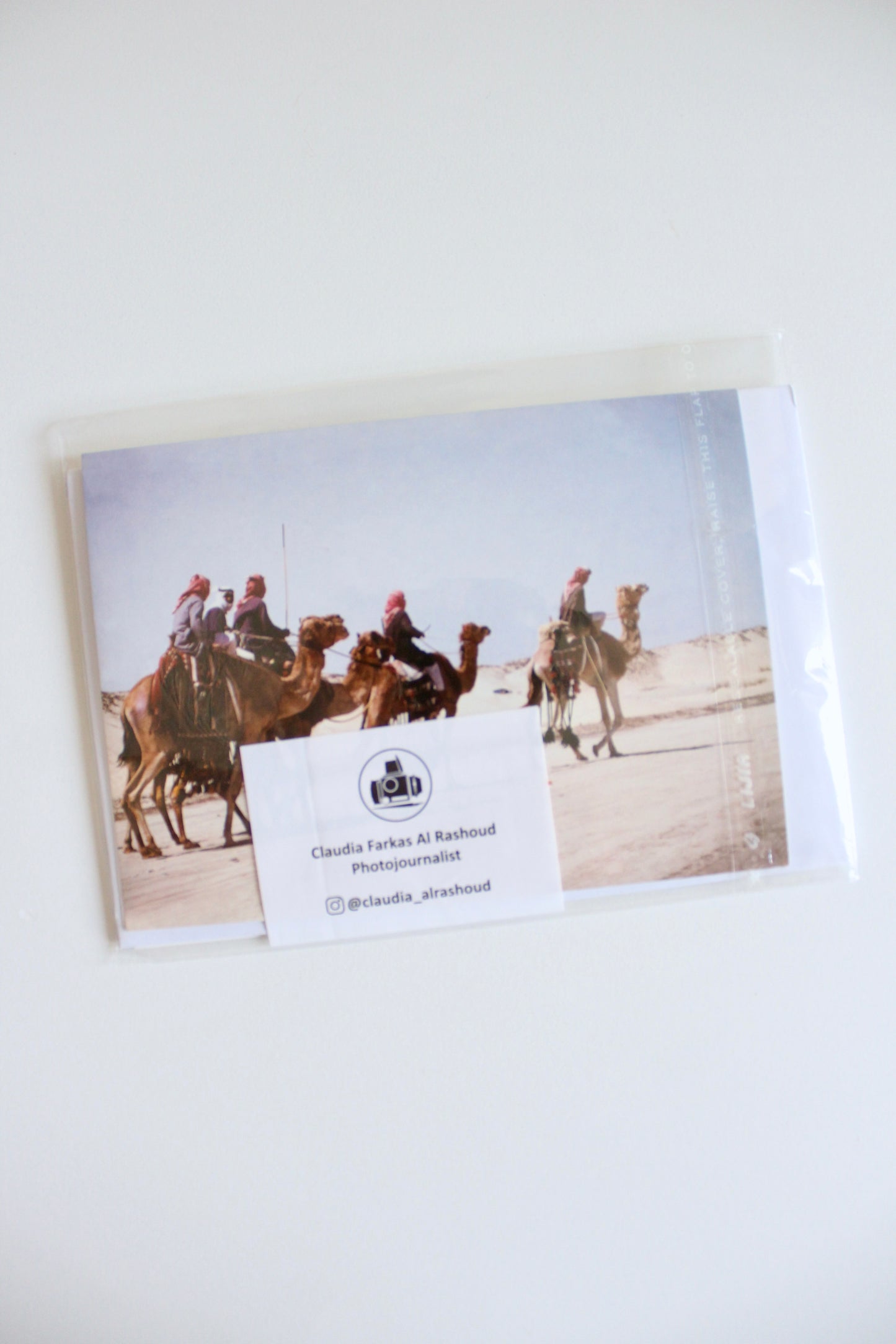 Vintage 1992 Kuwait Photographic Notecards - Claudia Farkas Al Rashoud | Set of Two (Benefits Charity!)