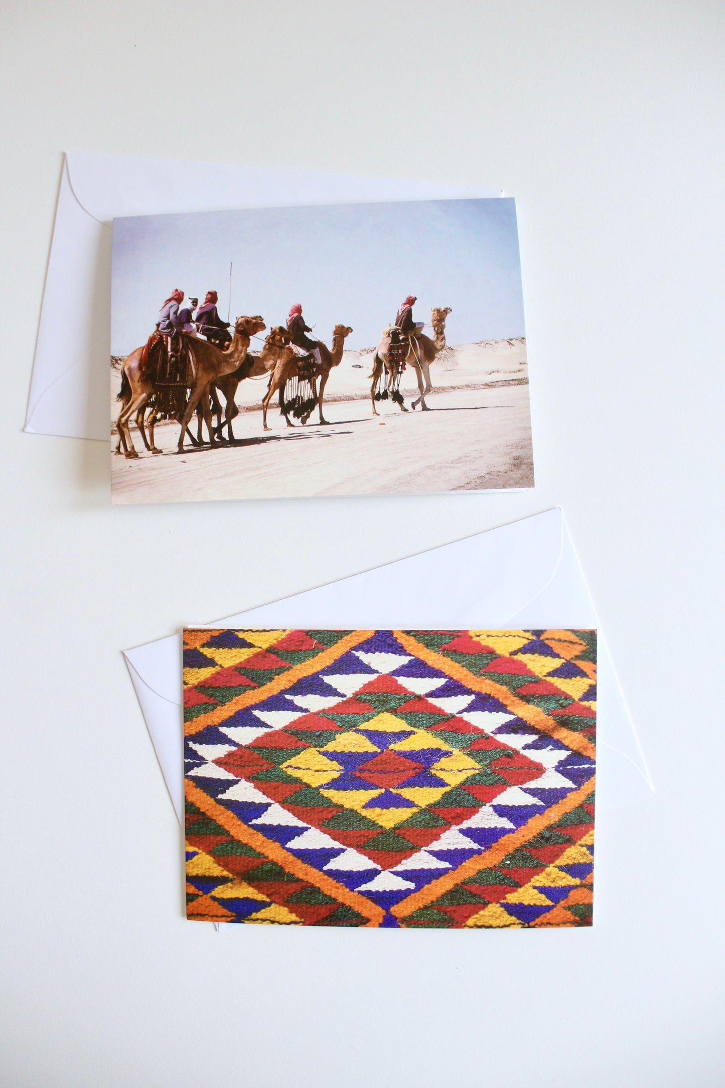 Vintage 1992 Kuwait Photographic Notecards - Claudia Farkas Al Rashoud | Set of Two (Benefits Charity!)
