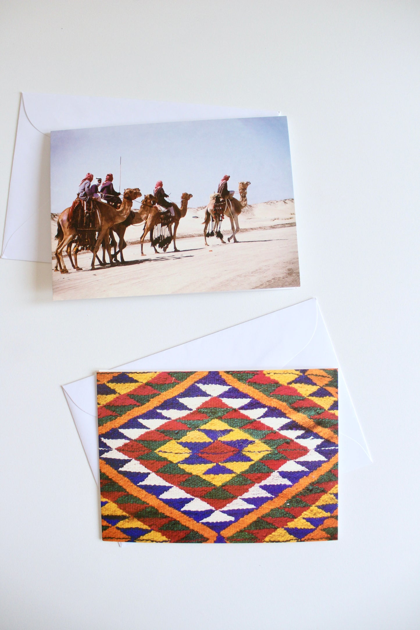 Vintage 1992 Kuwait Photographic Notecards - Claudia Farkas Al Rashoud | Set of Two (Benefits Charity!)