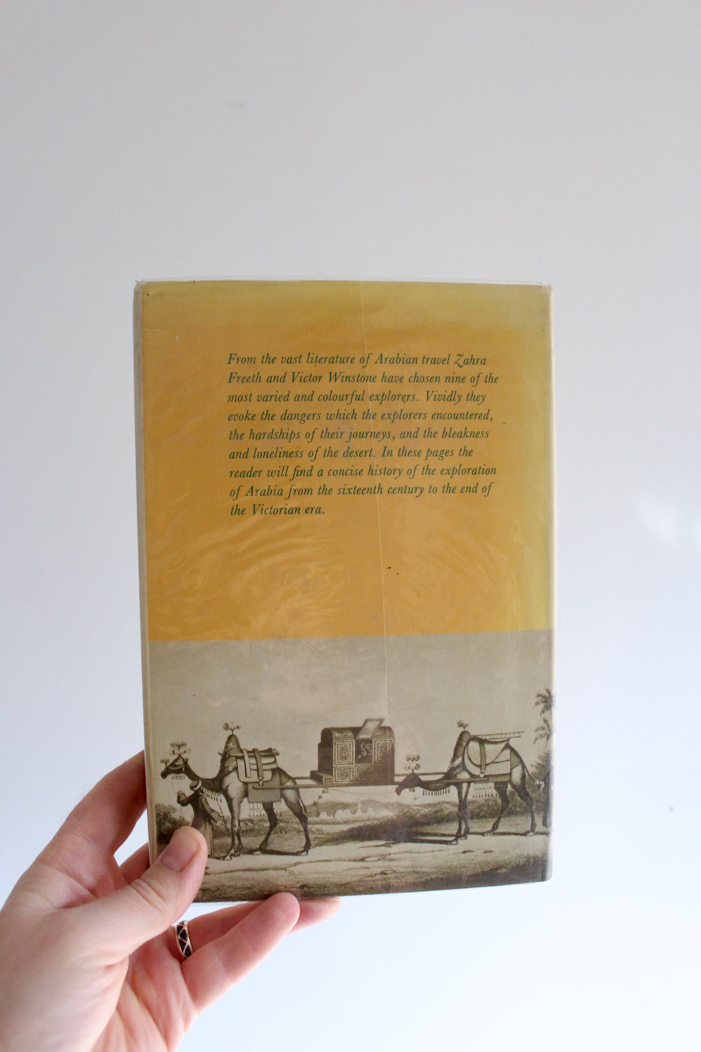 Signed 1978 First Edition Explorers of Arabia by Zahra Freeth & Victor Winstone