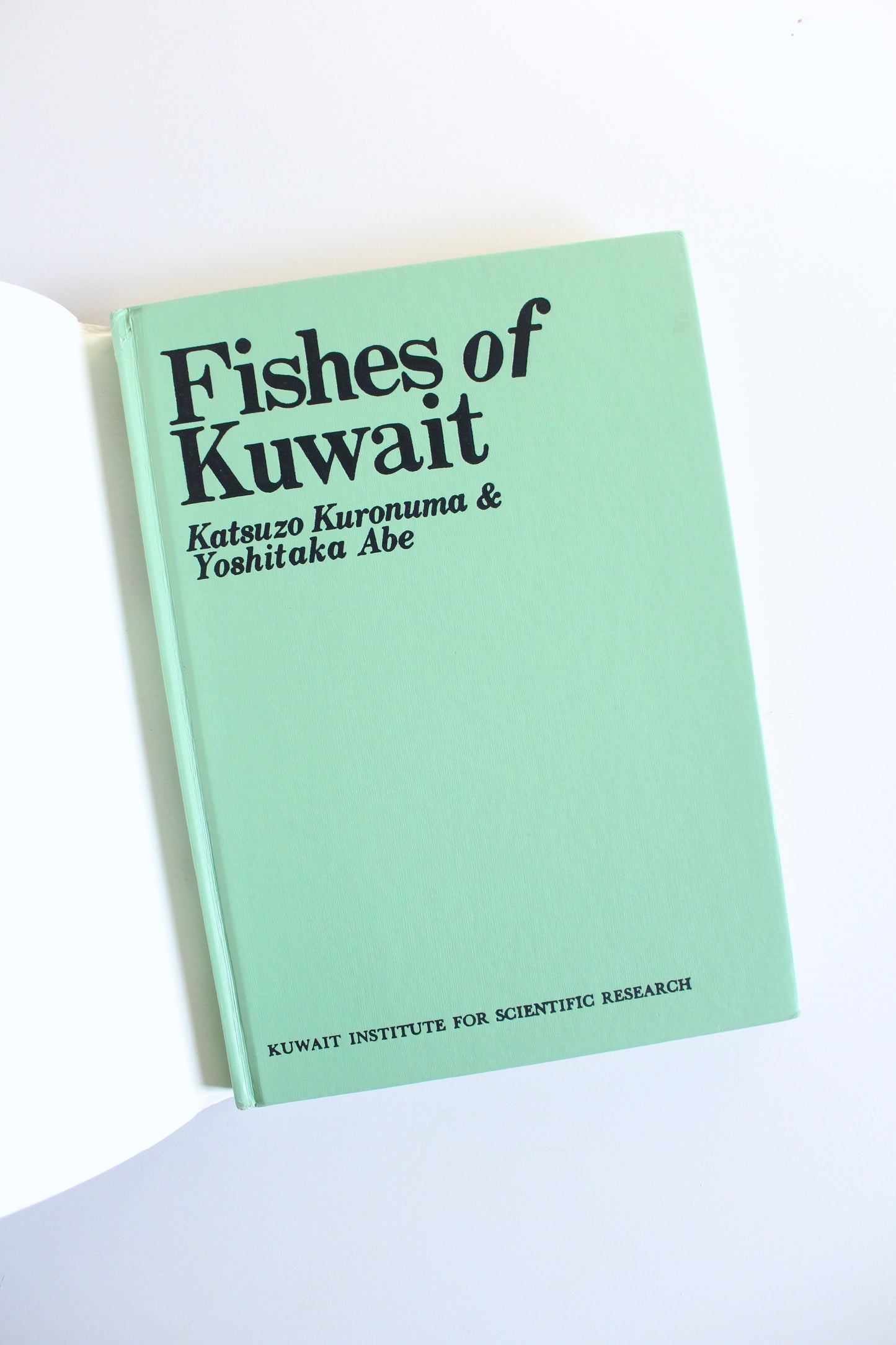Fishes of Kuwait (1972 First Edition) – KISR Natural History Book with Dust Jacket