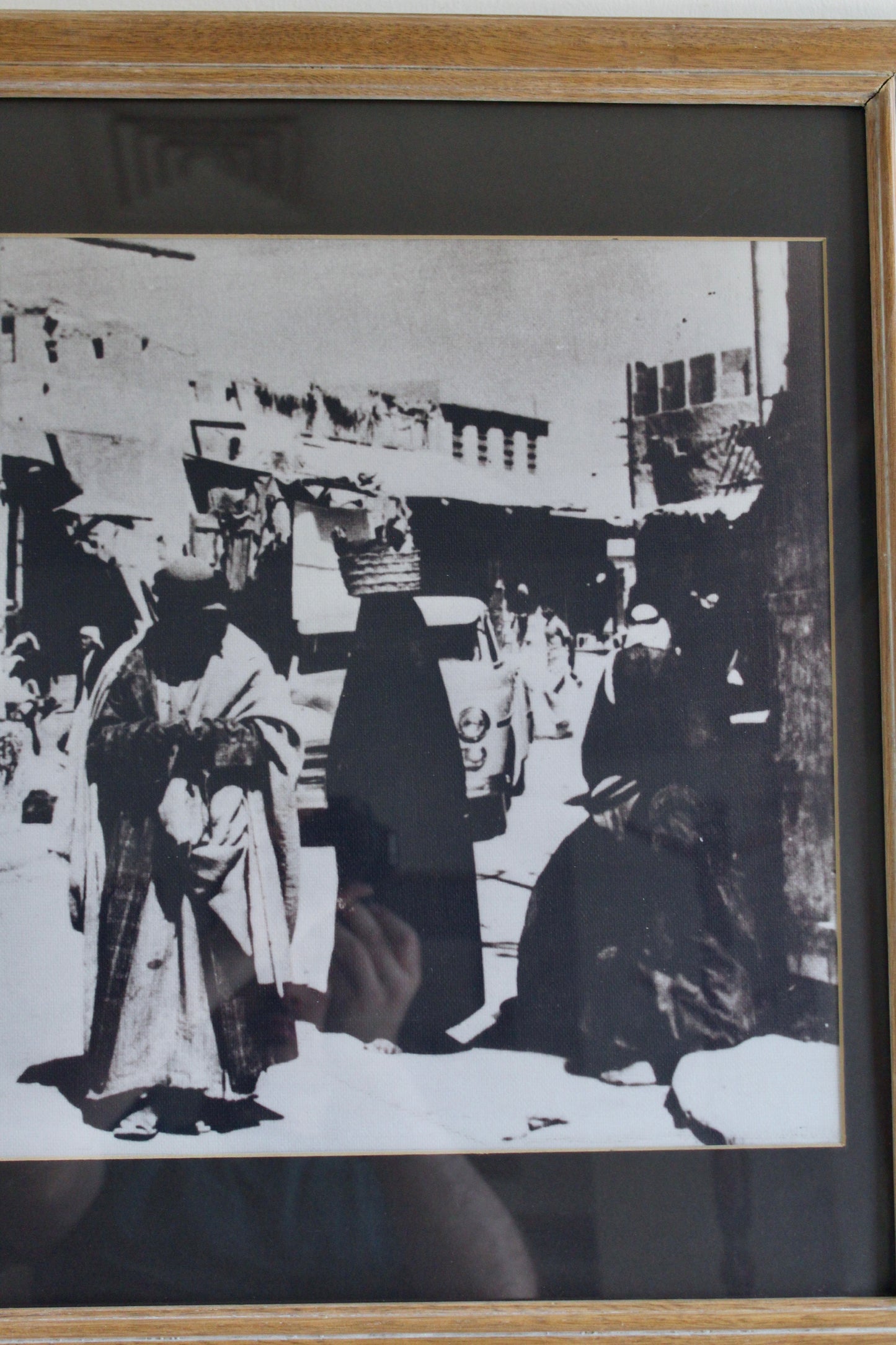 Vintage Old Kuwait Street Scene – Al Muthanna Complex Provenance