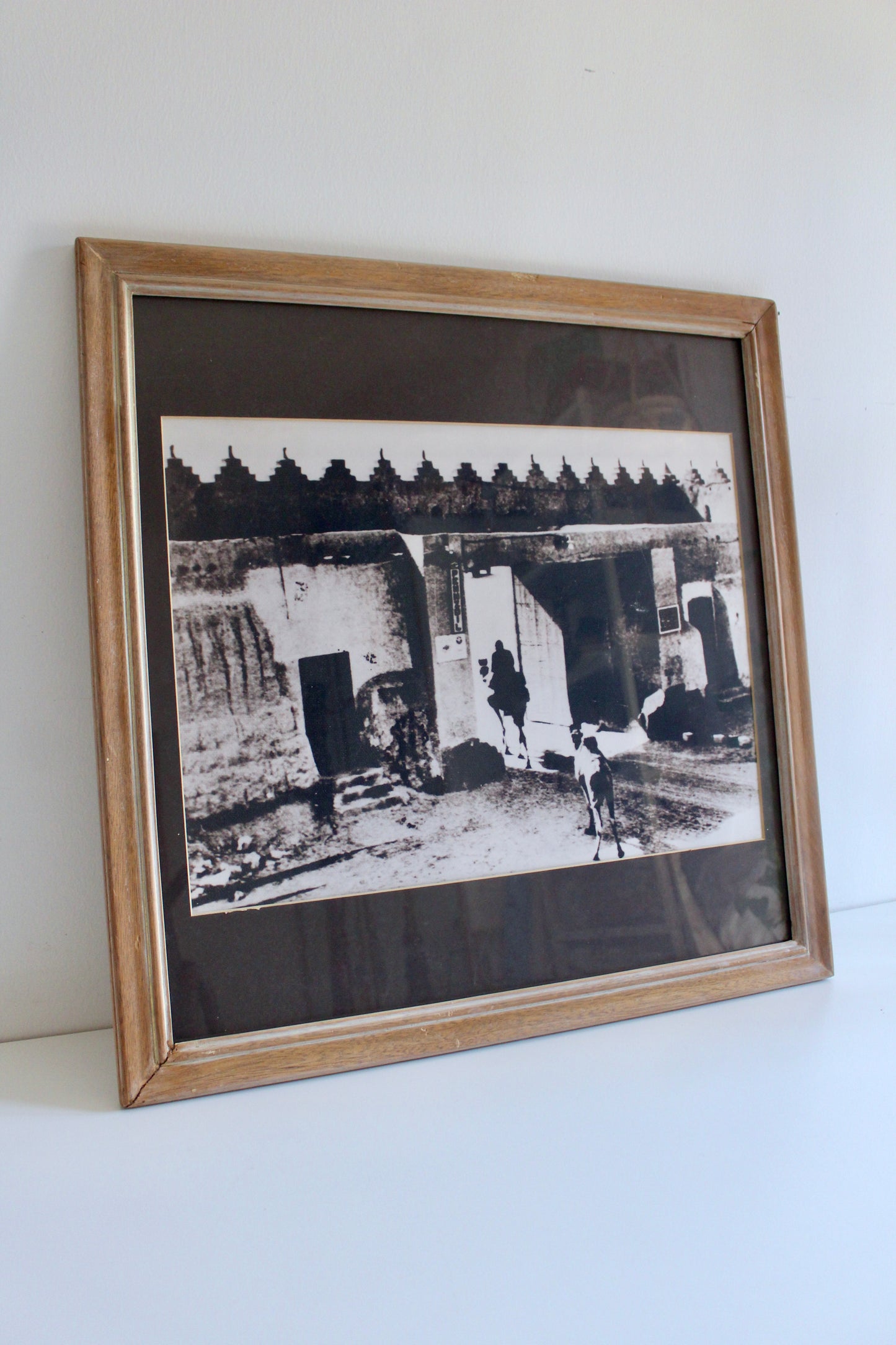 Vintage Old Kuwait City Wall Gate Photograph – Al Muthanna Complex Provenance