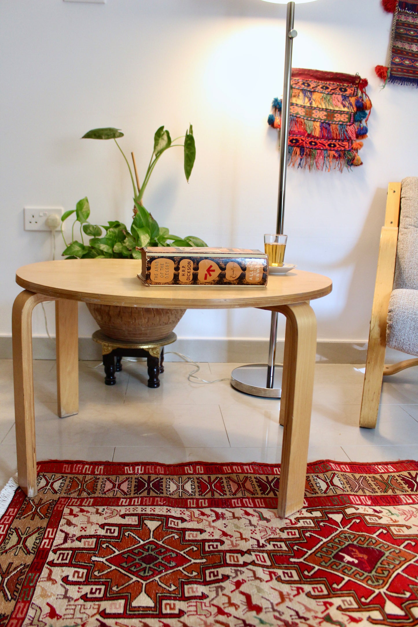 IKEA SVALSTA Birch Nesting Tables – Set of Two