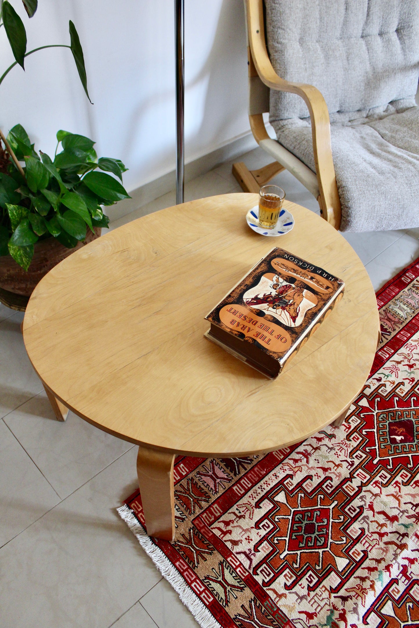 IKEA SVALSTA Birch Nesting Tables – Set of Two
