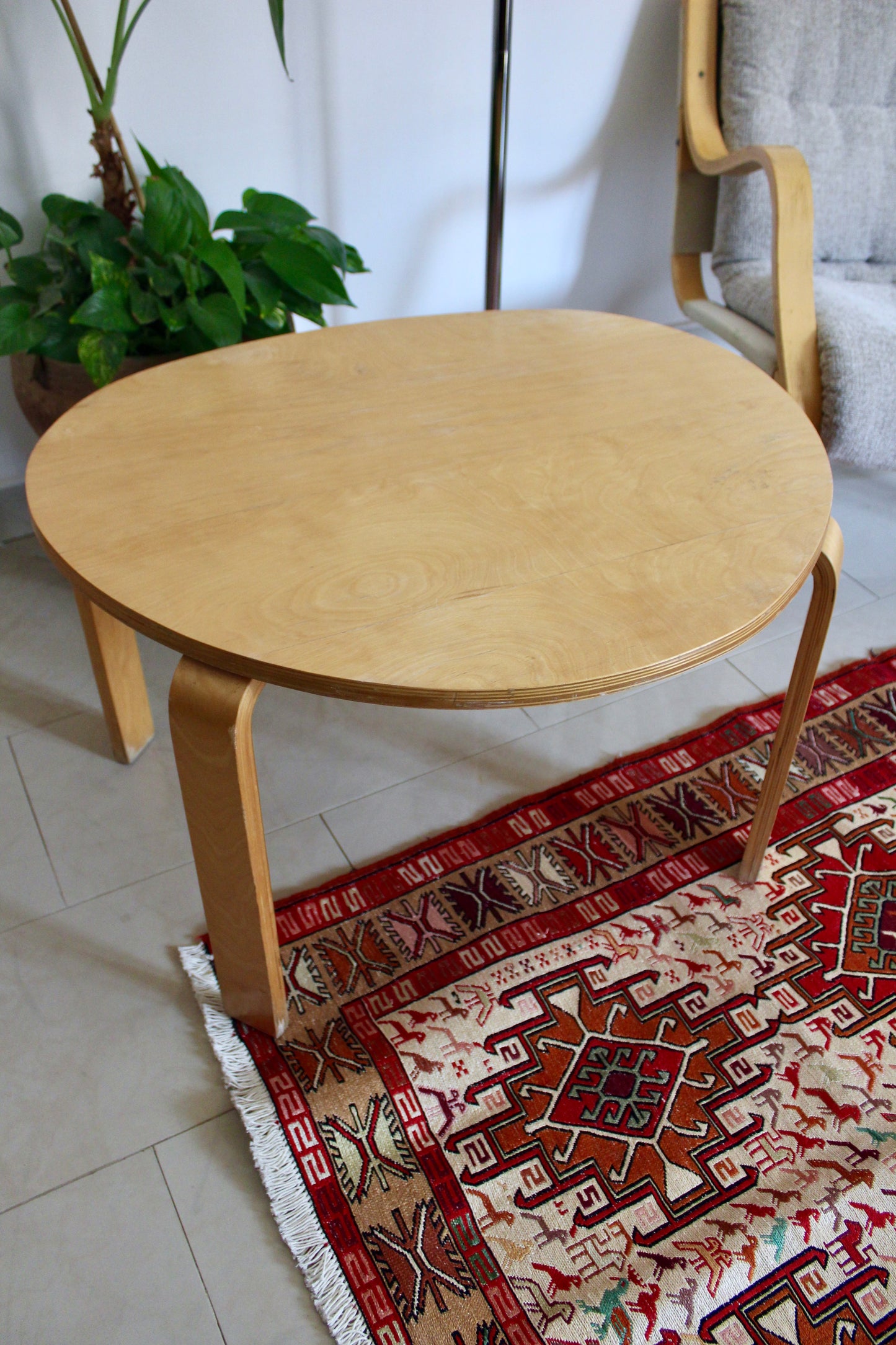 IKEA SVALSTA Birch Nesting Tables – Set of Two