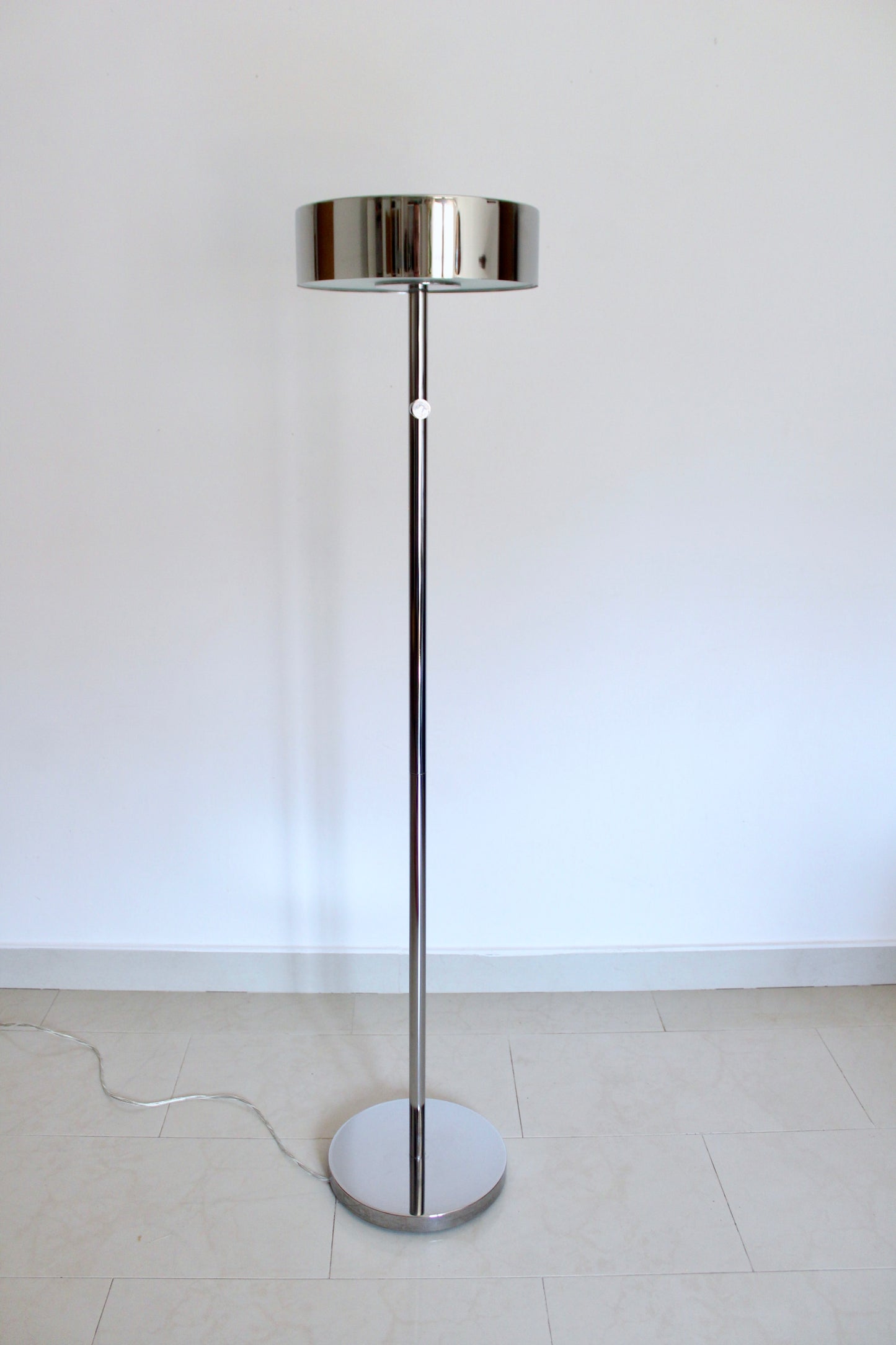 IKEA STOCKHOLM 2017 Chrome Floor Lamp by Ola Wihlborg