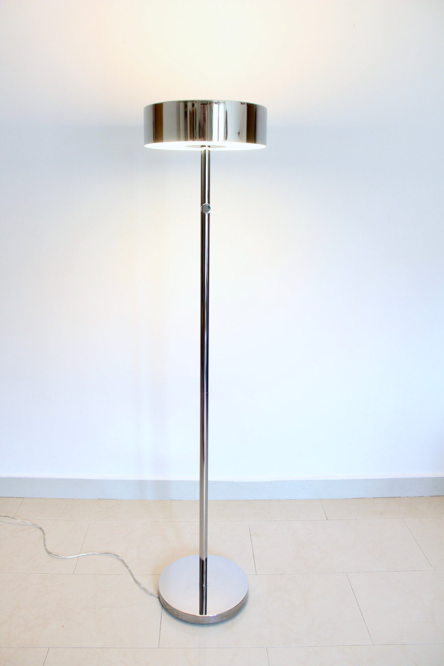 IKEA STOCKHOLM 2017 Chrome Floor Lamp by Ola Wihlborg