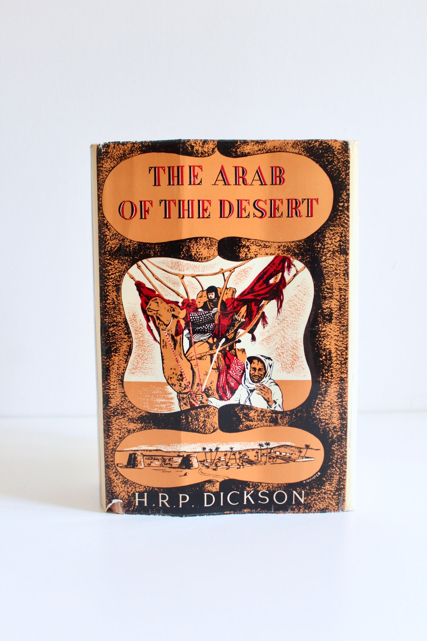 1972 The Arab of the Desert by H.R.P. Dickson – Fifth Impression with Original Dust Jacket
