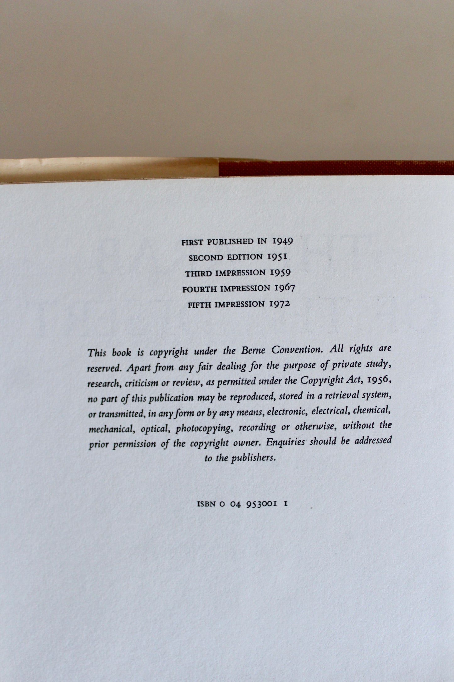1972 The Arab of the Desert by H.R.P. Dickson – Fifth Impression with Original Dust Jacket