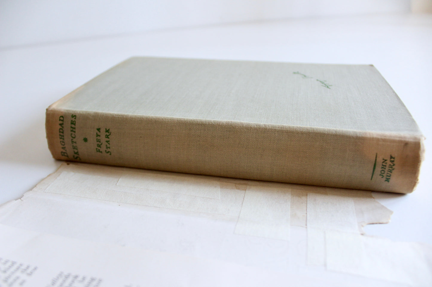 1939 Baghdad Sketches by Freya Stark – Cheap Edition with Original Dust Jacket