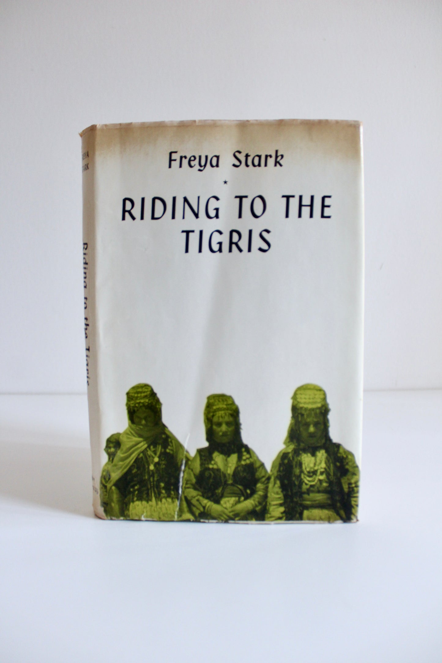 1959 First Edition Riding to the Tigris by Freya Stark – Original Dust Jacket