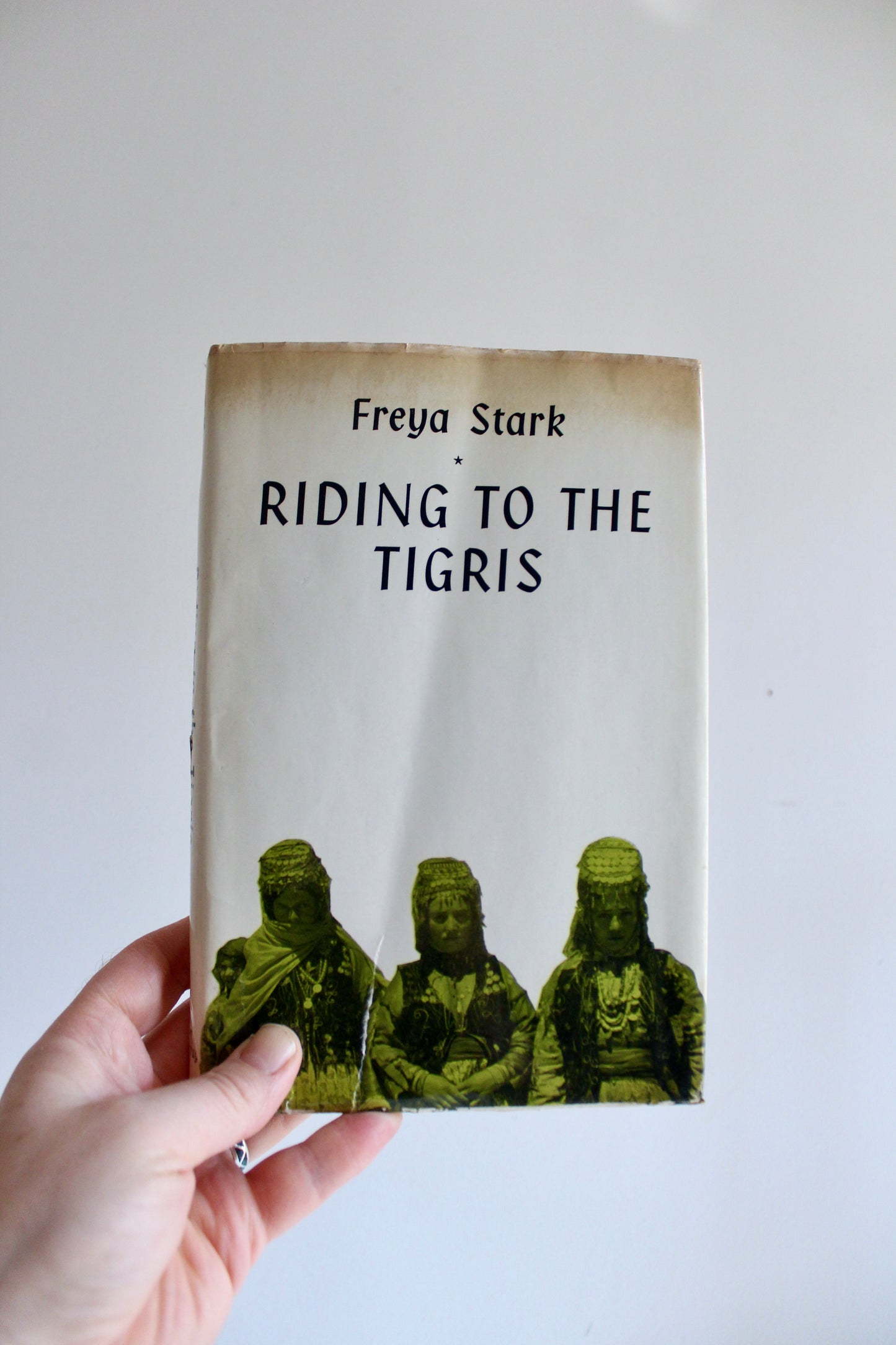1959 First Edition Riding to the Tigris by Freya Stark – Original Dust Jacket