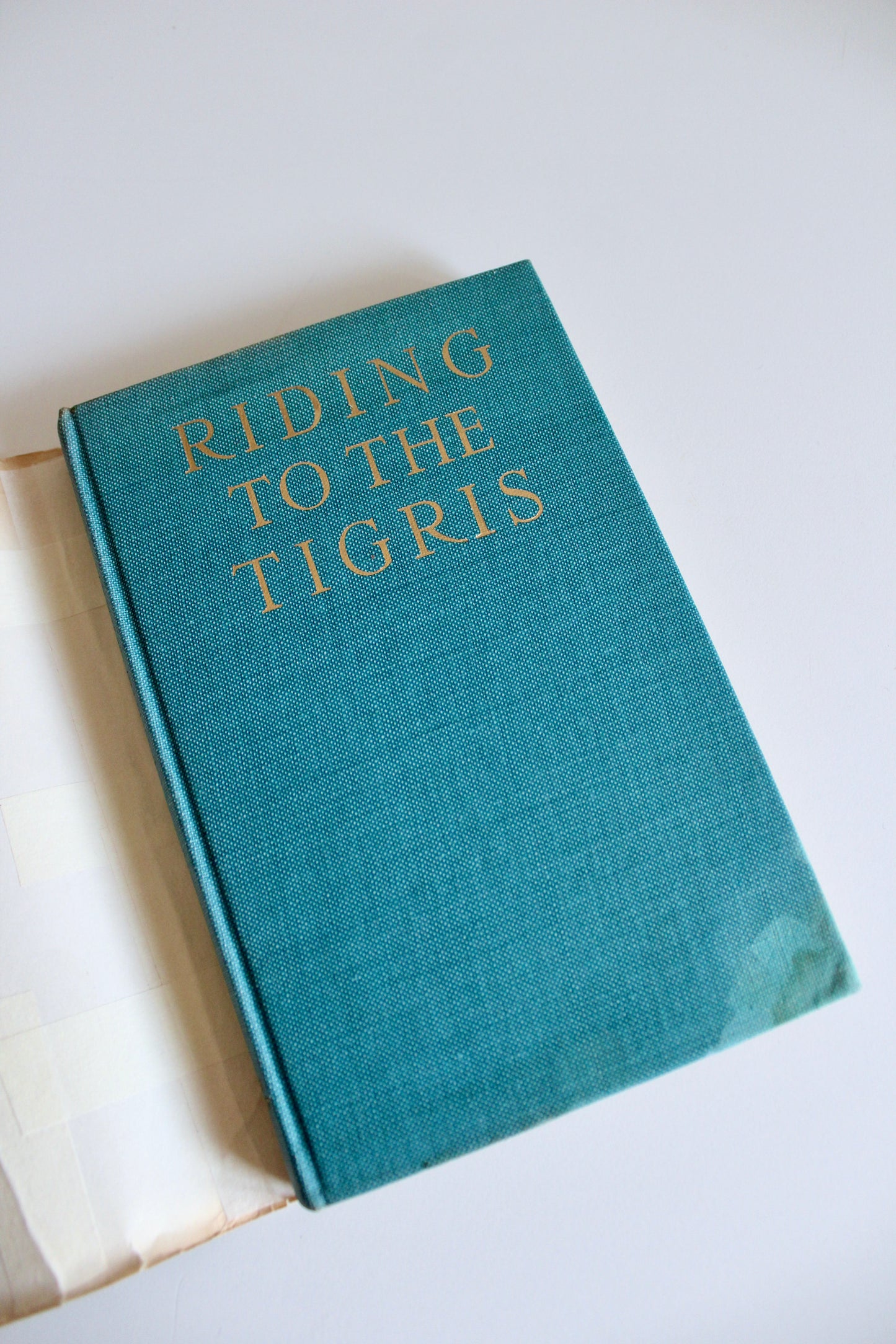 1959 First Edition Riding to the Tigris by Freya Stark – Original Dust Jacket