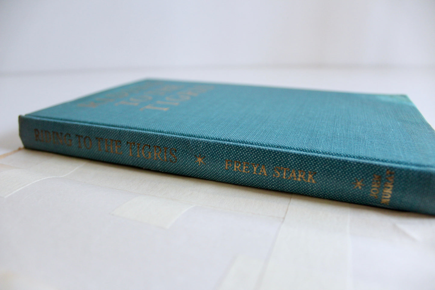 1959 First Edition Riding to the Tigris by Freya Stark – Original Dust Jacket