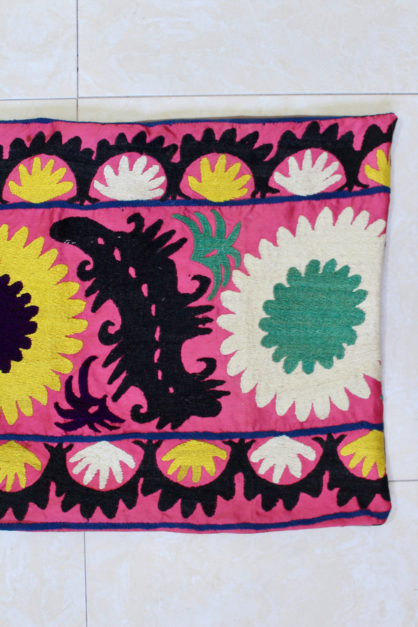 Vintage Suzani Pillowcase 13 - 47x74