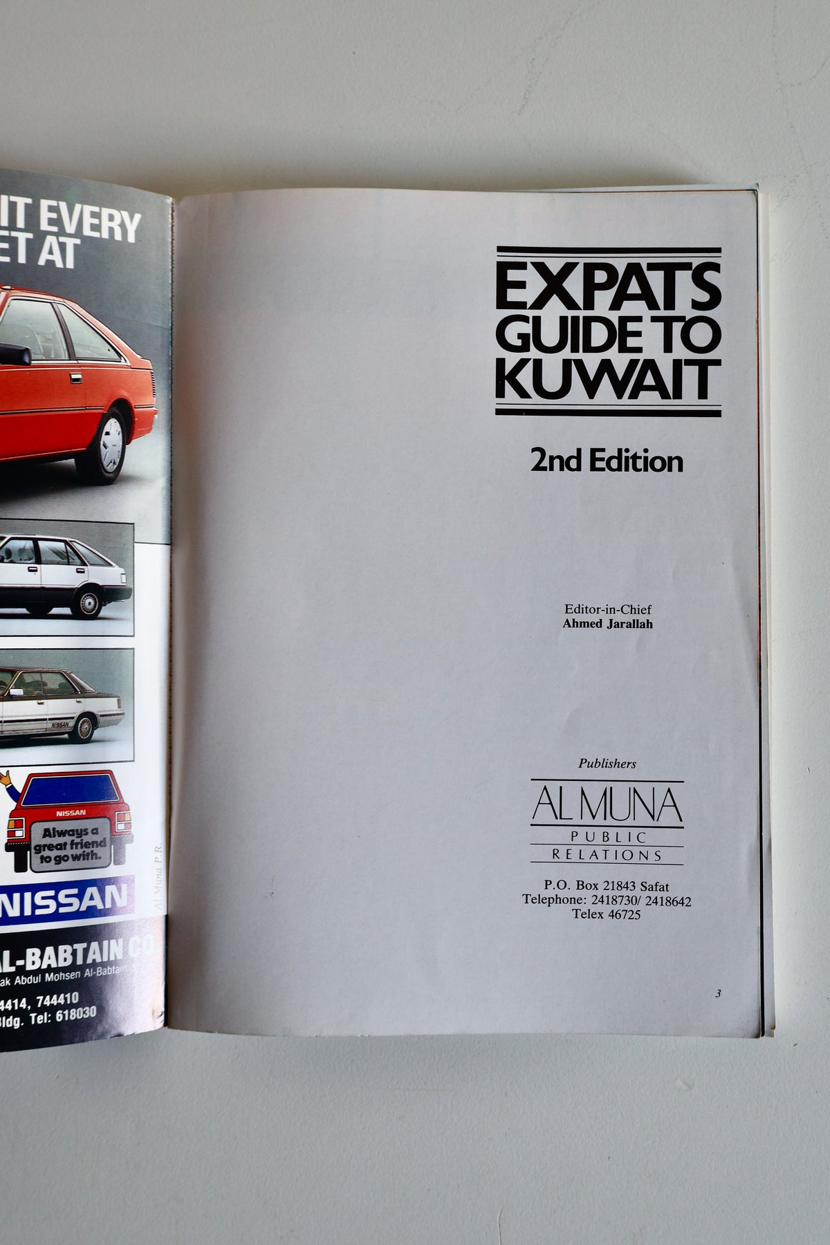 1995 Expats Guide to Kuwait – 2nd Edition | Vintage Kuwait Life, Shopping & Culture