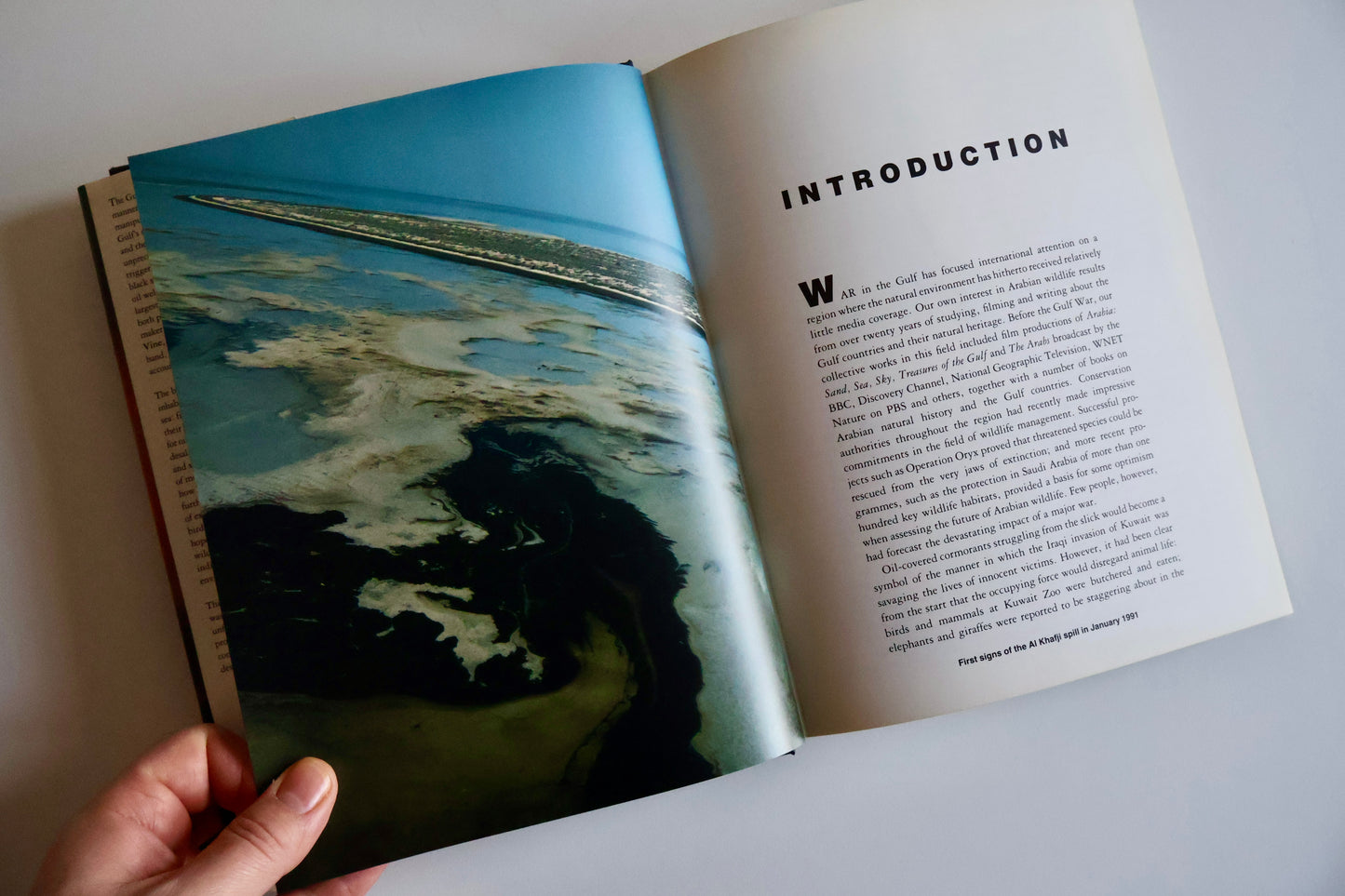 1992 Tides of War: Eco-Disaster in the Gulf – Michael McKinnon & Peter Vine | First Arabian Edition