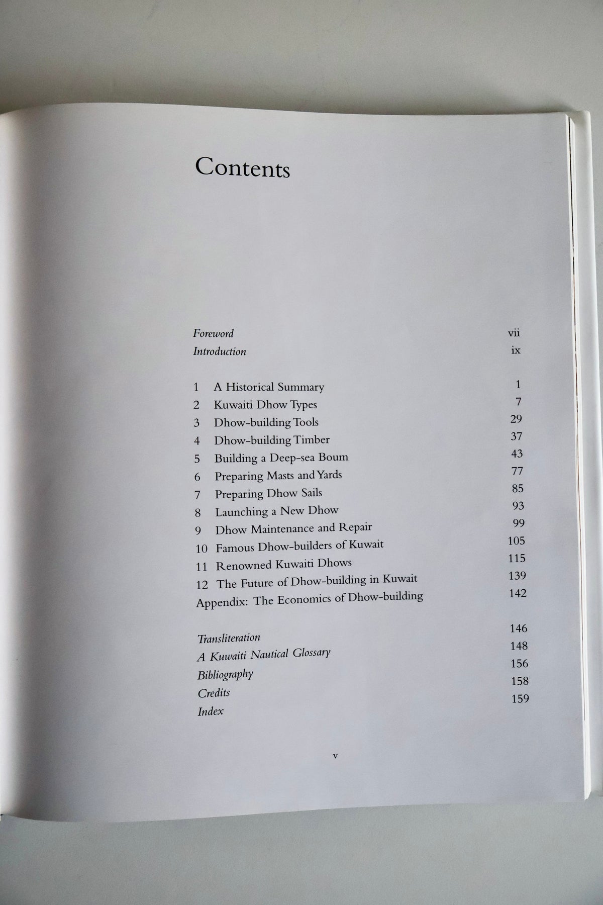 2001 The Art of Dhow-building in Kuwait – Ya’qub Yusuf Al-Hijji | Signed & Inscribed to André Farkas