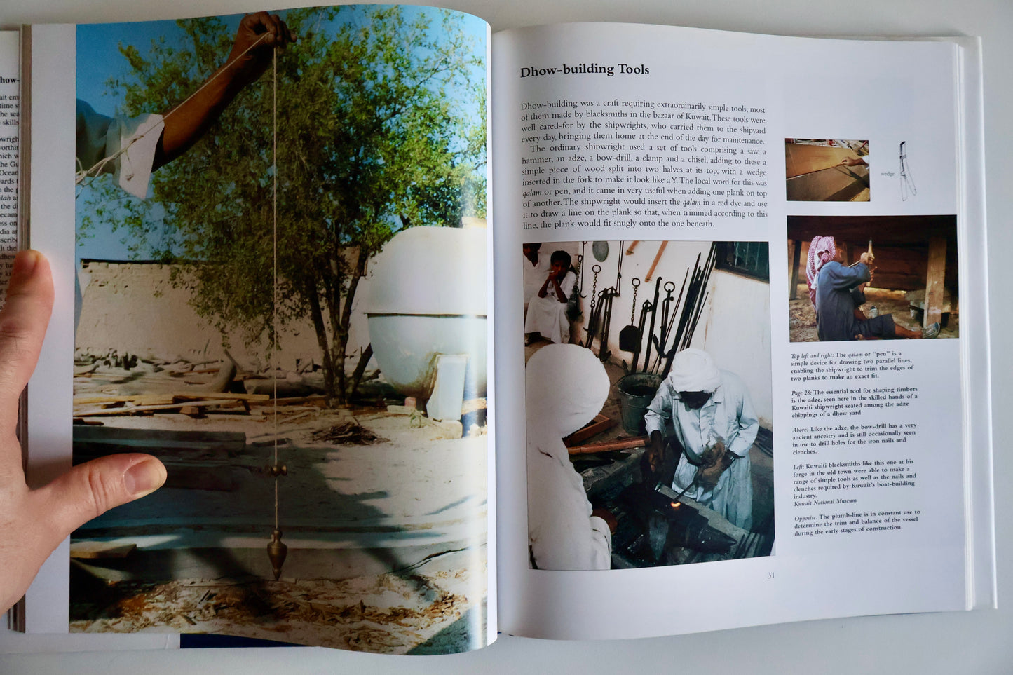 2001 The Art of Dhow-building in Kuwait – Ya’qub Yusuf Al-Hijji | Signed & Inscribed to André Farkas