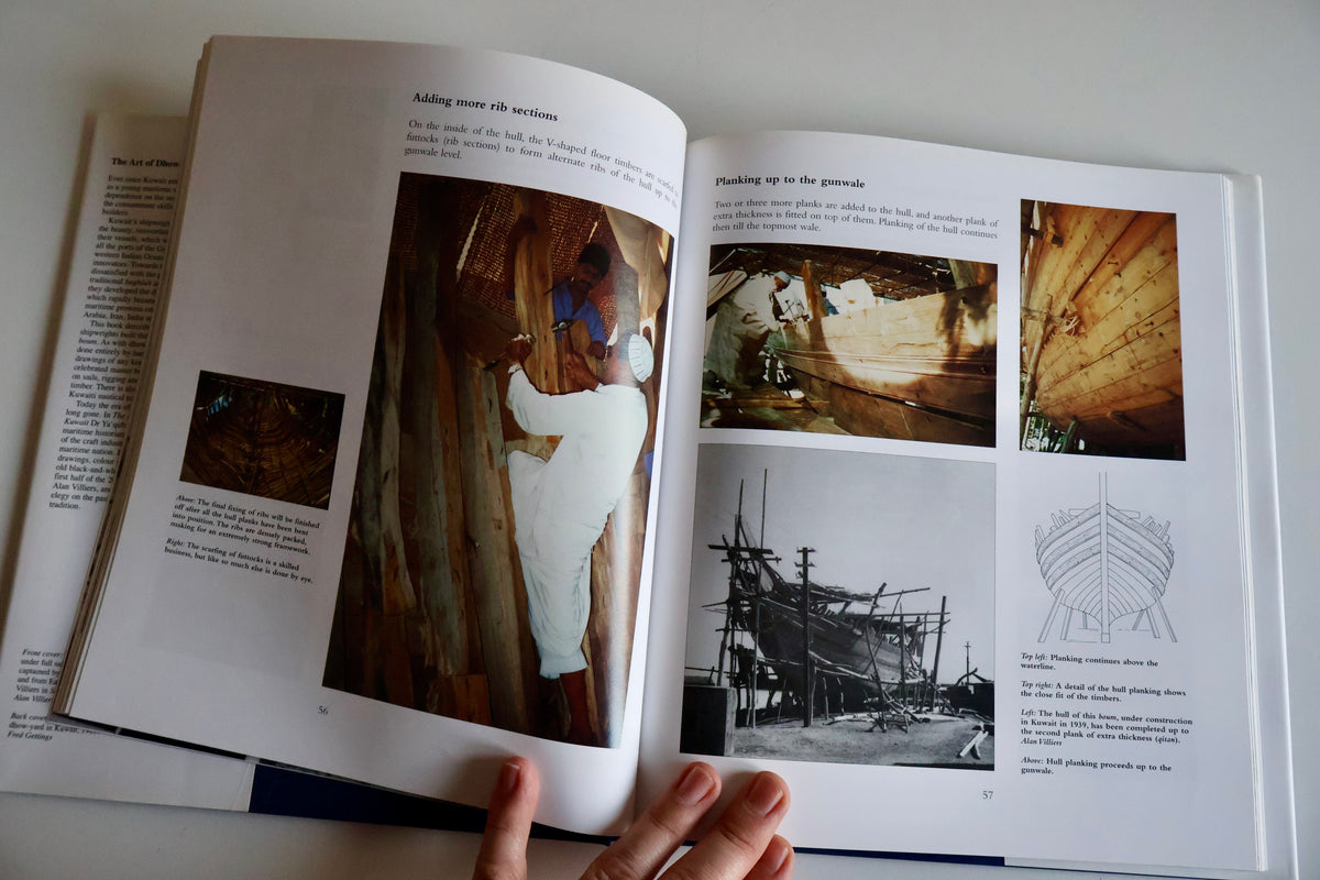 2001 The Art of Dhow-building in Kuwait – Ya’qub Yusuf Al-Hijji | Signed & Inscribed to André Farkas