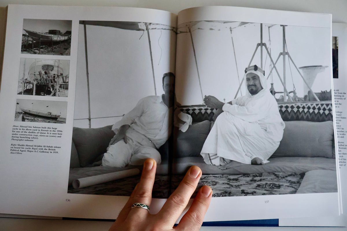 2001 The Art of Dhow-building in Kuwait – Ya’qub Yusuf Al-Hijji | Signed & Inscribed to André Farkas