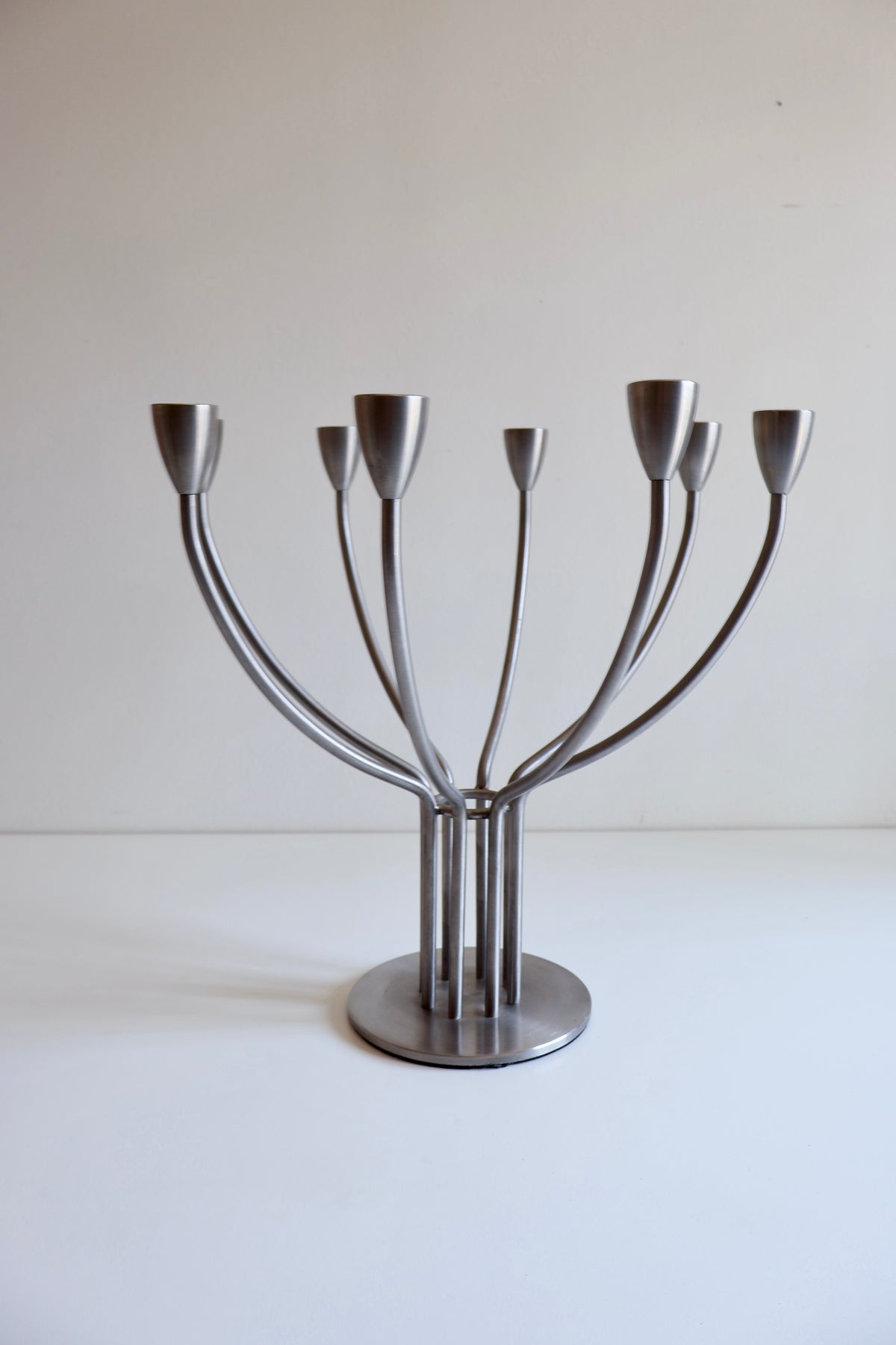 Y2K Hangberg for IKEA 1998-2004 Chrome Candlelabrum