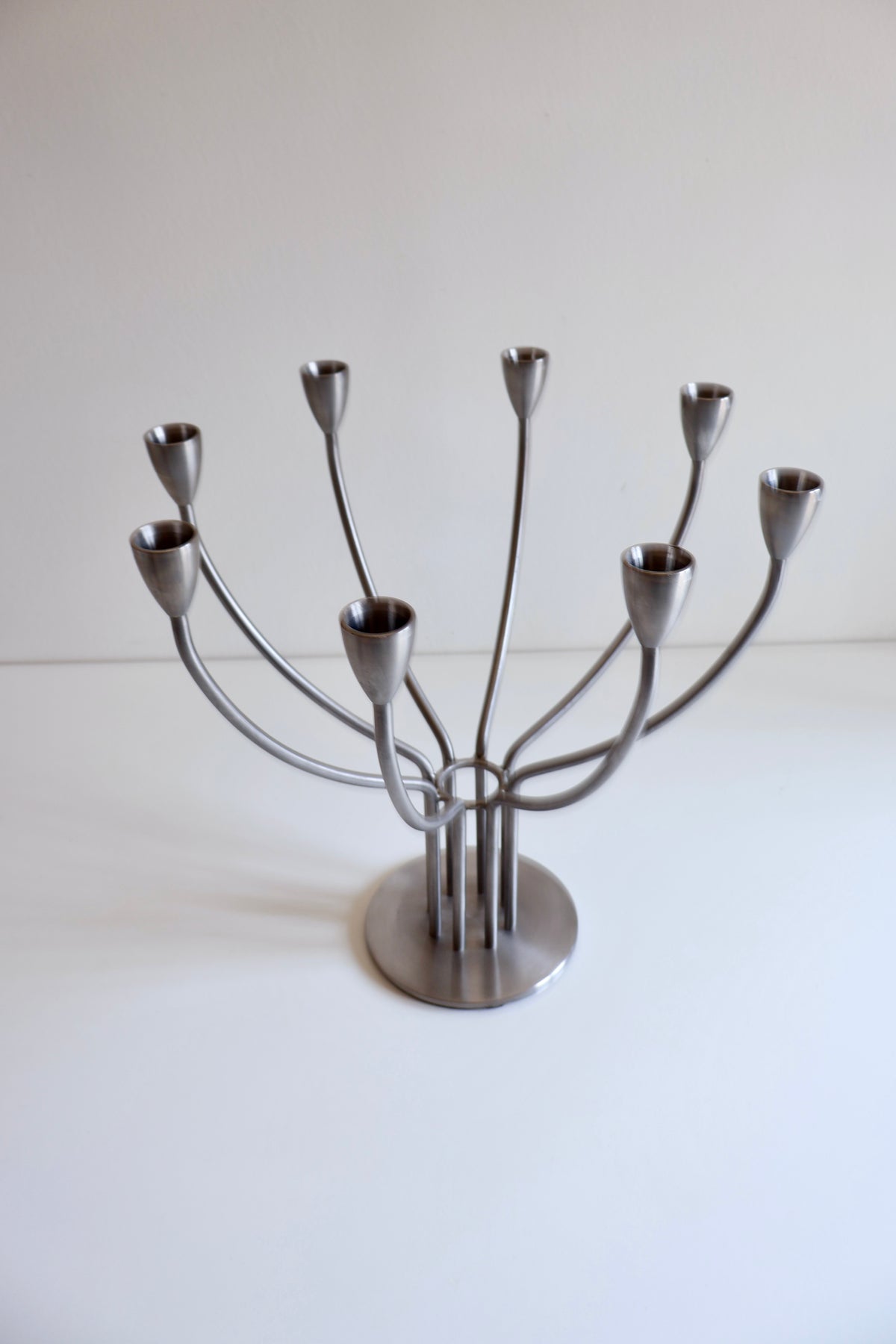 Y2K Hangberg for IKEA 1998-2004 Chrome Candlelabrum