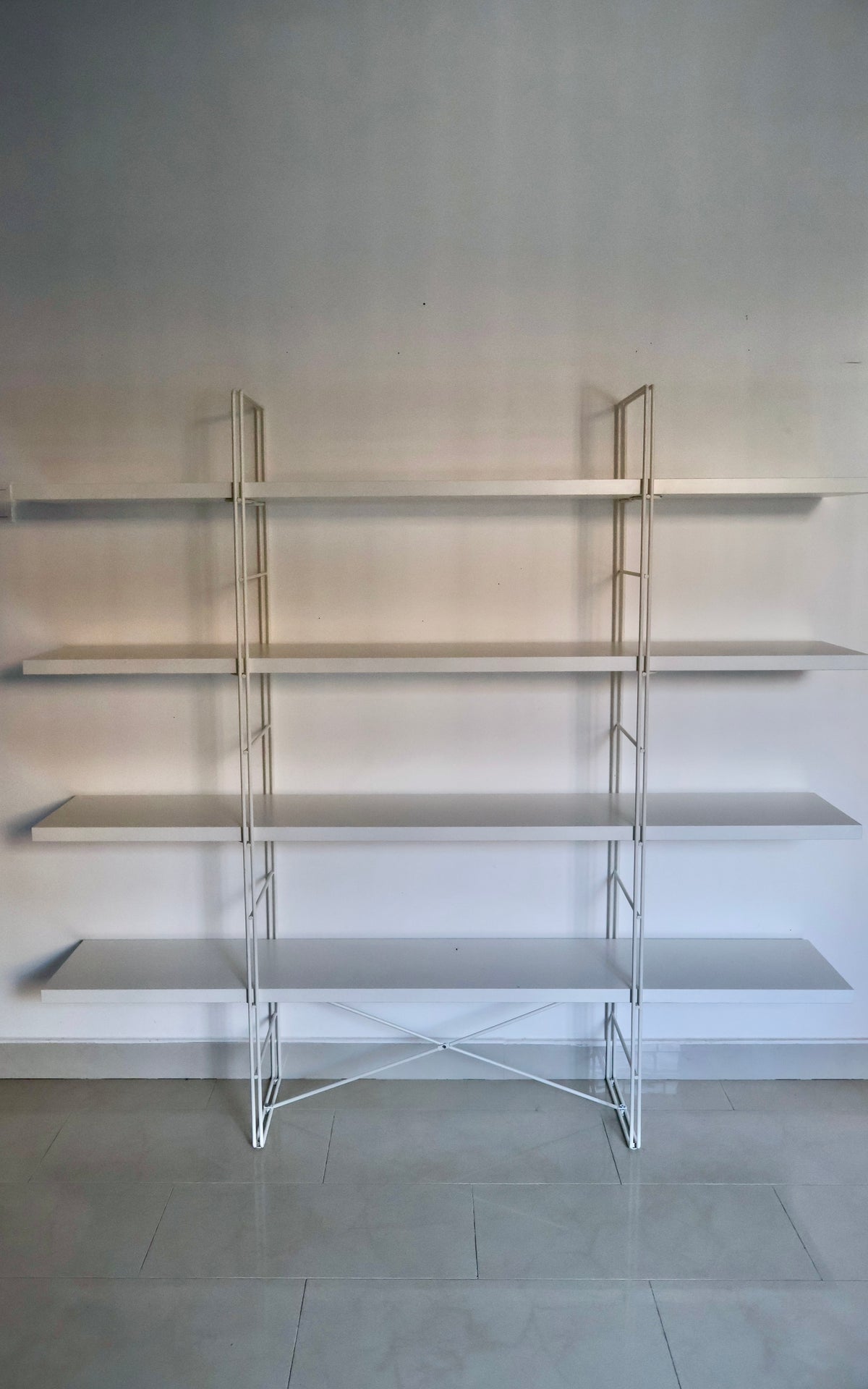 Vintage IKEA ENETRI Shelving Unit – White