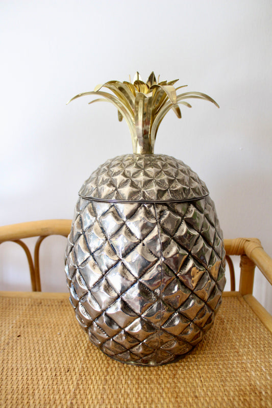 Mid Century Pineapple Ice Bucket